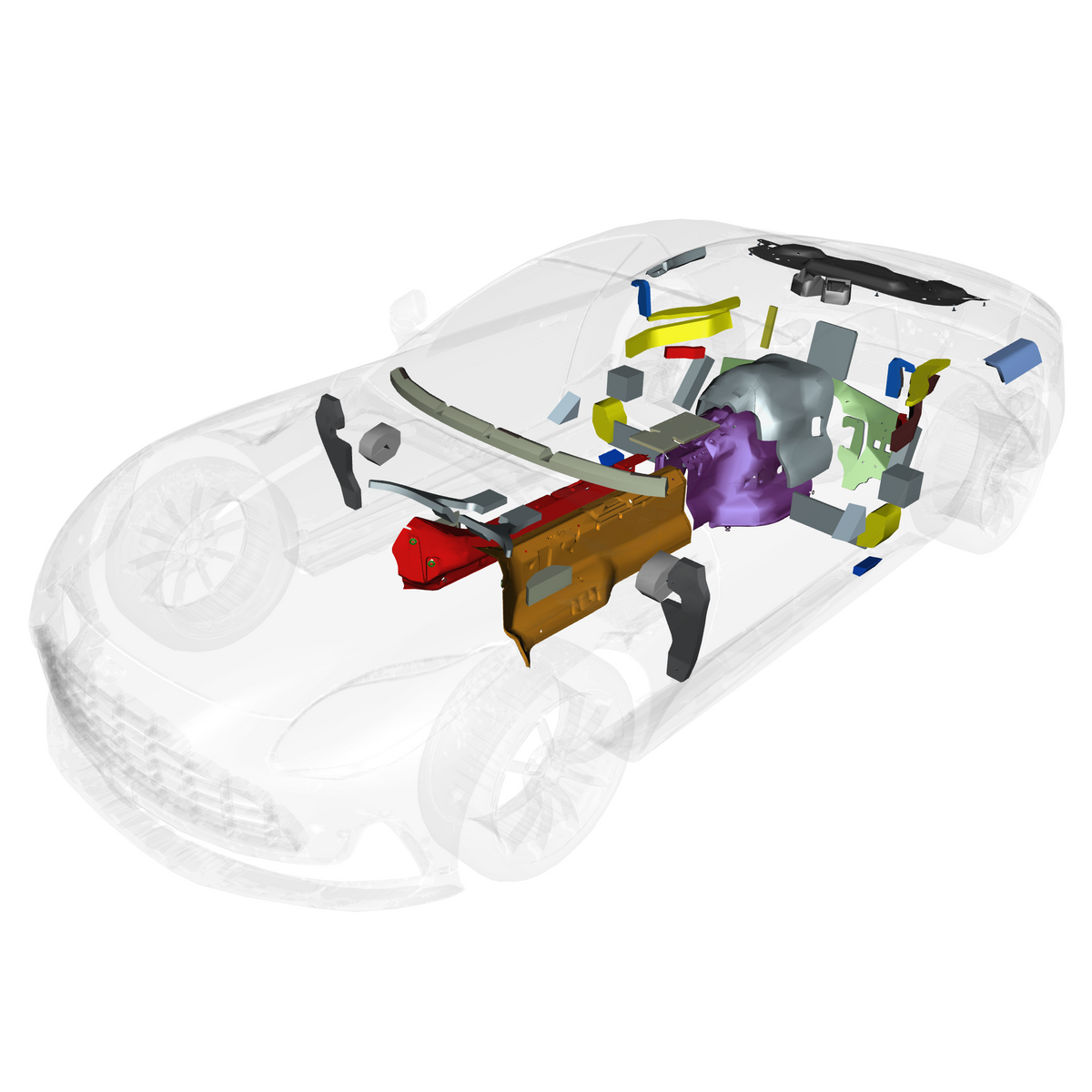 car: DB12,item_no: nan,quantity: 2.0,reference: DB12_24_PartsCatalogue-010602-40 Noise Insulation - Volante