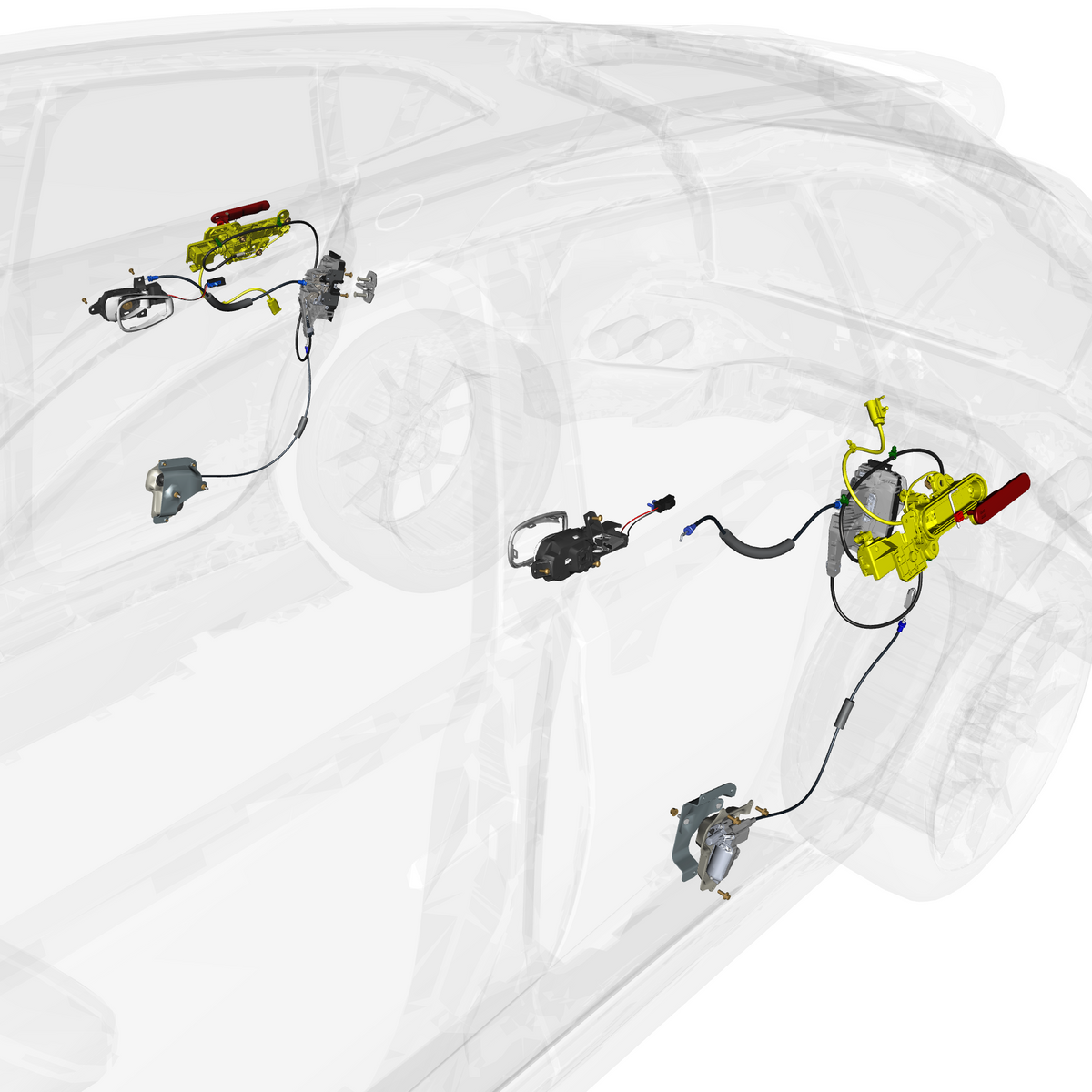 car: DBX,item_no: nan,quantity: 2,reference: DBX_PartsCatalogue-310905-20 Rear Door Latch