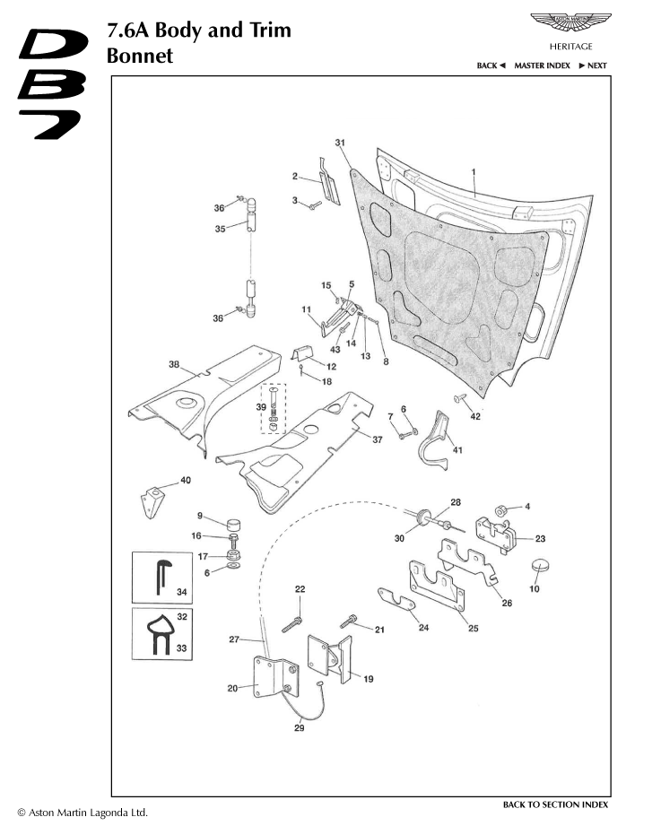 car: DB7 95,item_no: 19,quantity: 1,reference: DB7_95_1-DB7_95_7.6a