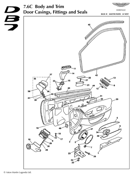 car: DB7 97,item_no: 28,quantity: 6,reference: DB7_97_1-DB7_97_7.6c