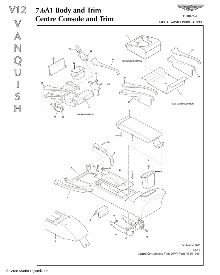 car: VANQUISH V12,item_no: -,quantity: 1,reference: VANQUISH_V12_1-VANQUISH_V12_7.6a1