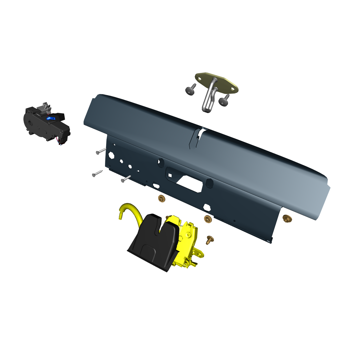 car: TARAF,item_no: nan,quantity: 1,reference: TARAF_PartsCatalogue-011409-01 Rear Closure Latch