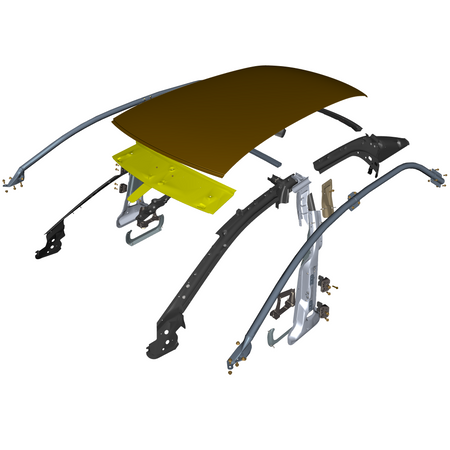 car: TARAF,item_no: nan,quantity: 1,reference: TARAF_PartsCatalogue-010104-01 Roof and Cross Member