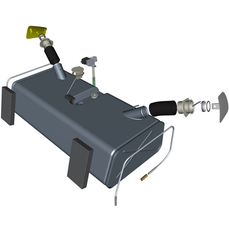 car: DB5 GF,item_no: nan,quantity: 1,reference: DB5GF_PartsCatalogue-570100-10 Fuel Tank