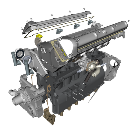 car: DB4 GTZ,item_no: nan,quantity: 2,reference: DB4GTZ_PartsCatalogue-032103-10 Engine Structure