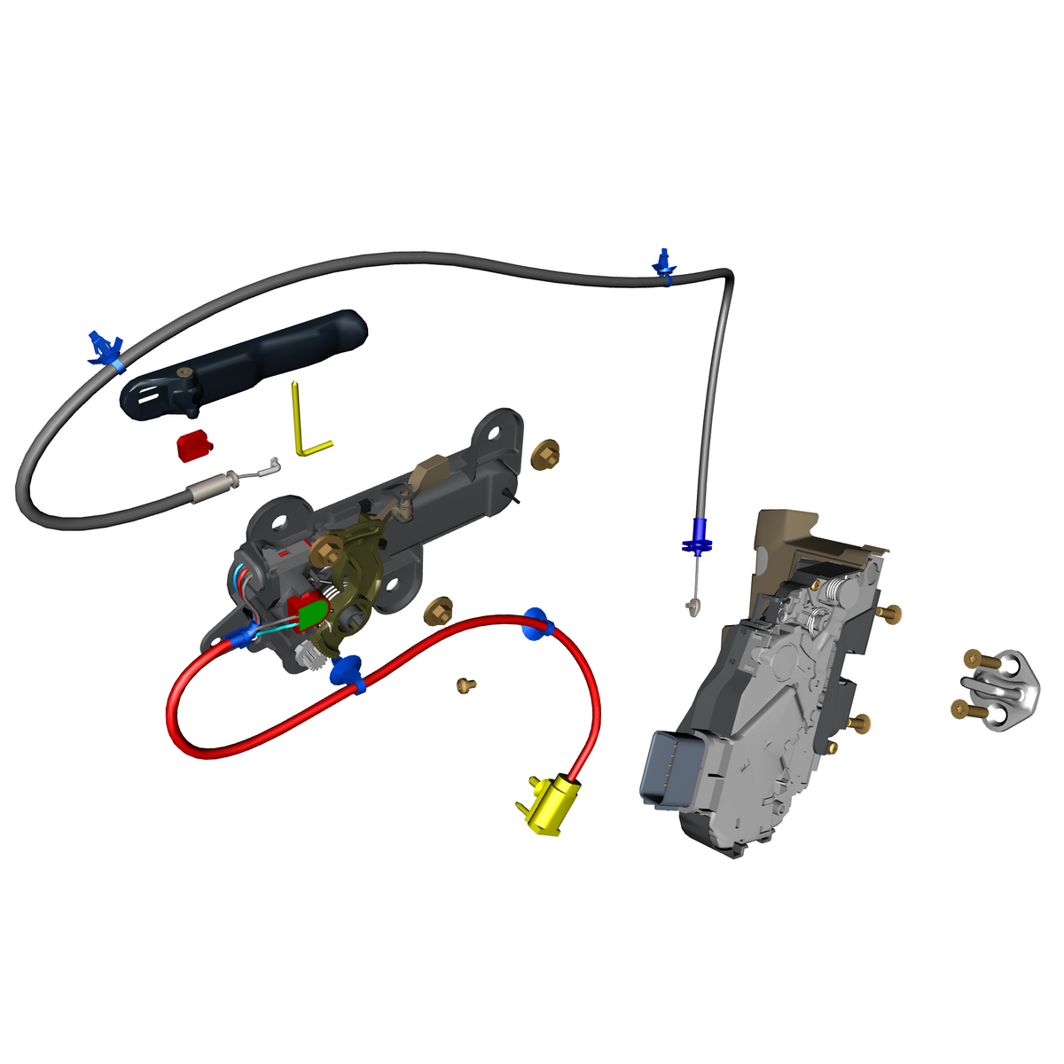 car: VULCAN,item_no: nan,quantity: 2,reference: VULCAN_PartsCatalogue-011404-04 Door Latch System
