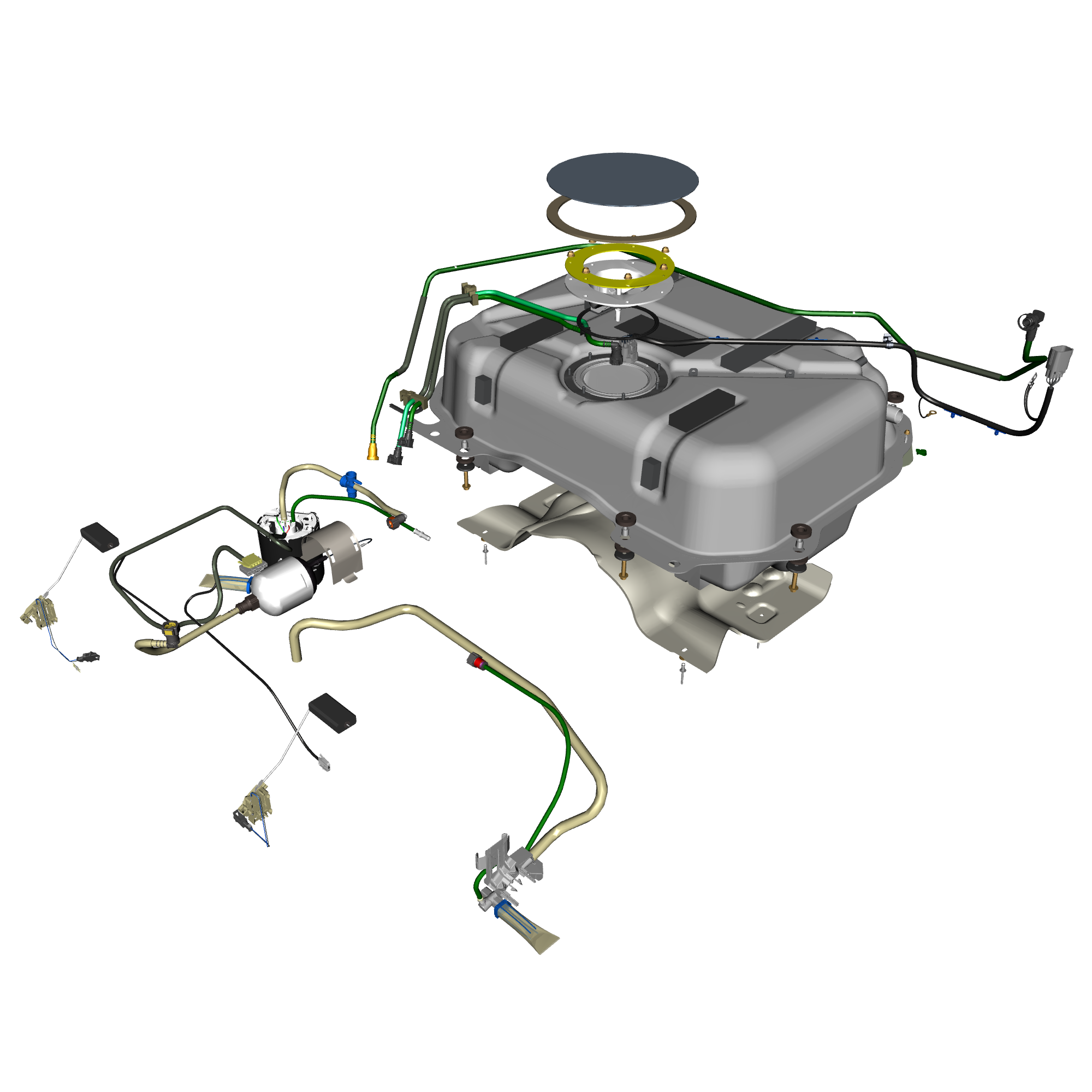 car: TARAF,item_no: nan,quantity: 1,reference: TARAF_PartsCatalogue-100101-S1 Fuel Tank Assembly