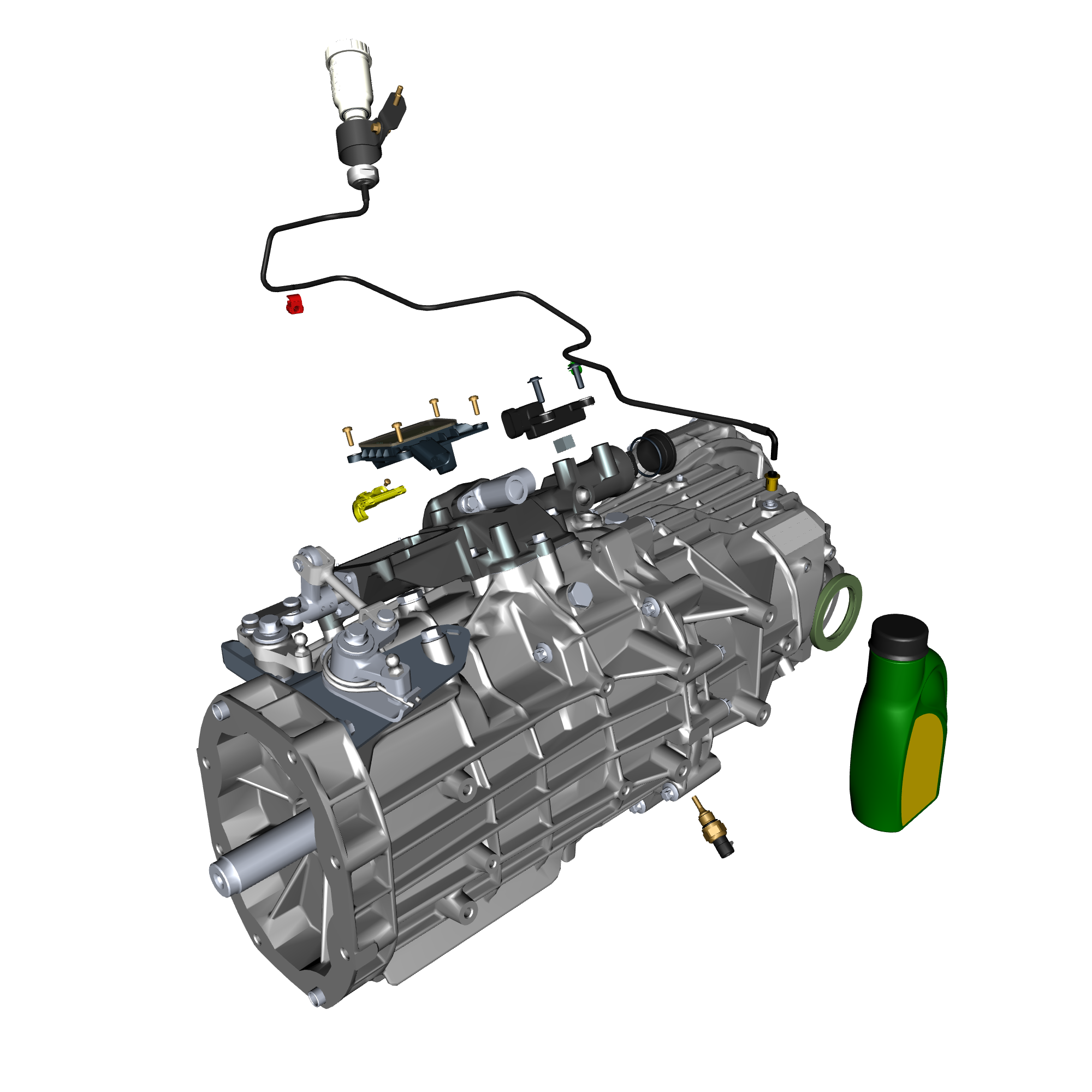 car:VANTAGE,item_no:,quantity:1.0,reference:VANTAGE_19_PartsCatalogue-070300-00 Transmission Assembly