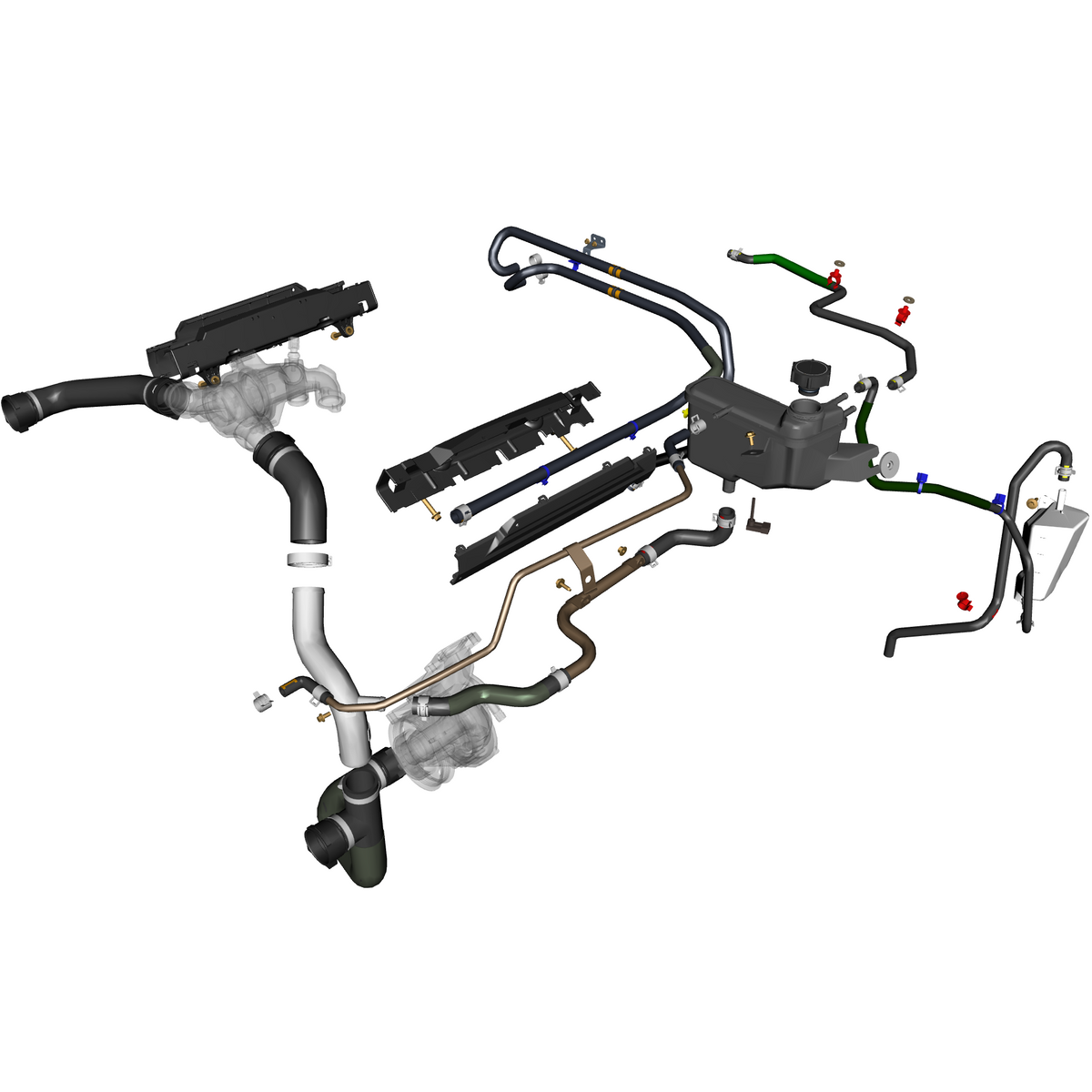 car:VANTAGE V12S,item_no:,quantity:1.0,reference:VANTAGE_V12S_PartsCatalogue-030304-S1 Coolant Hoses & Reservoir LHD
