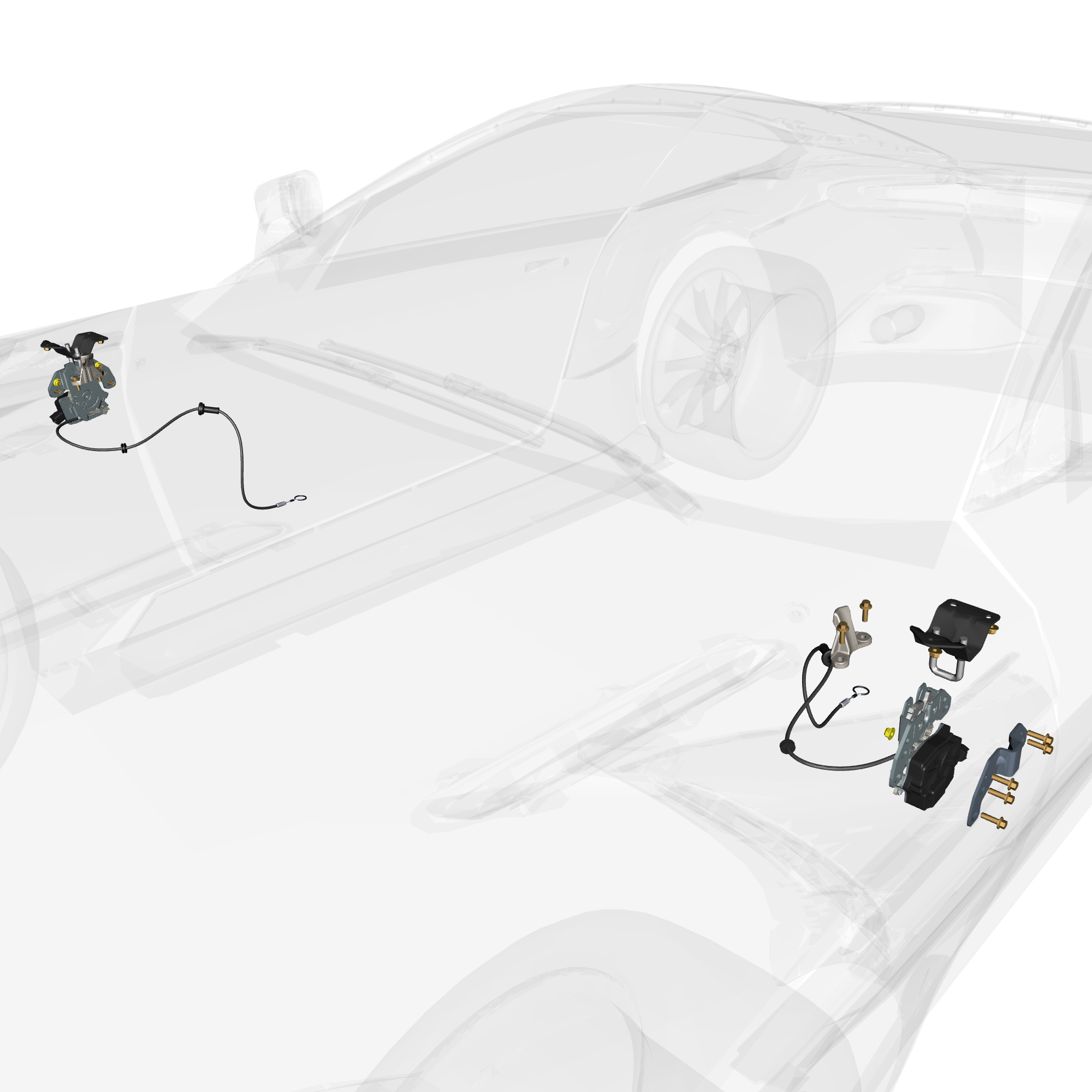 car:DB11,item_no:,quantity:4,reference:DB11_PartsCatalogue-011401-10 Bonnet Latch System