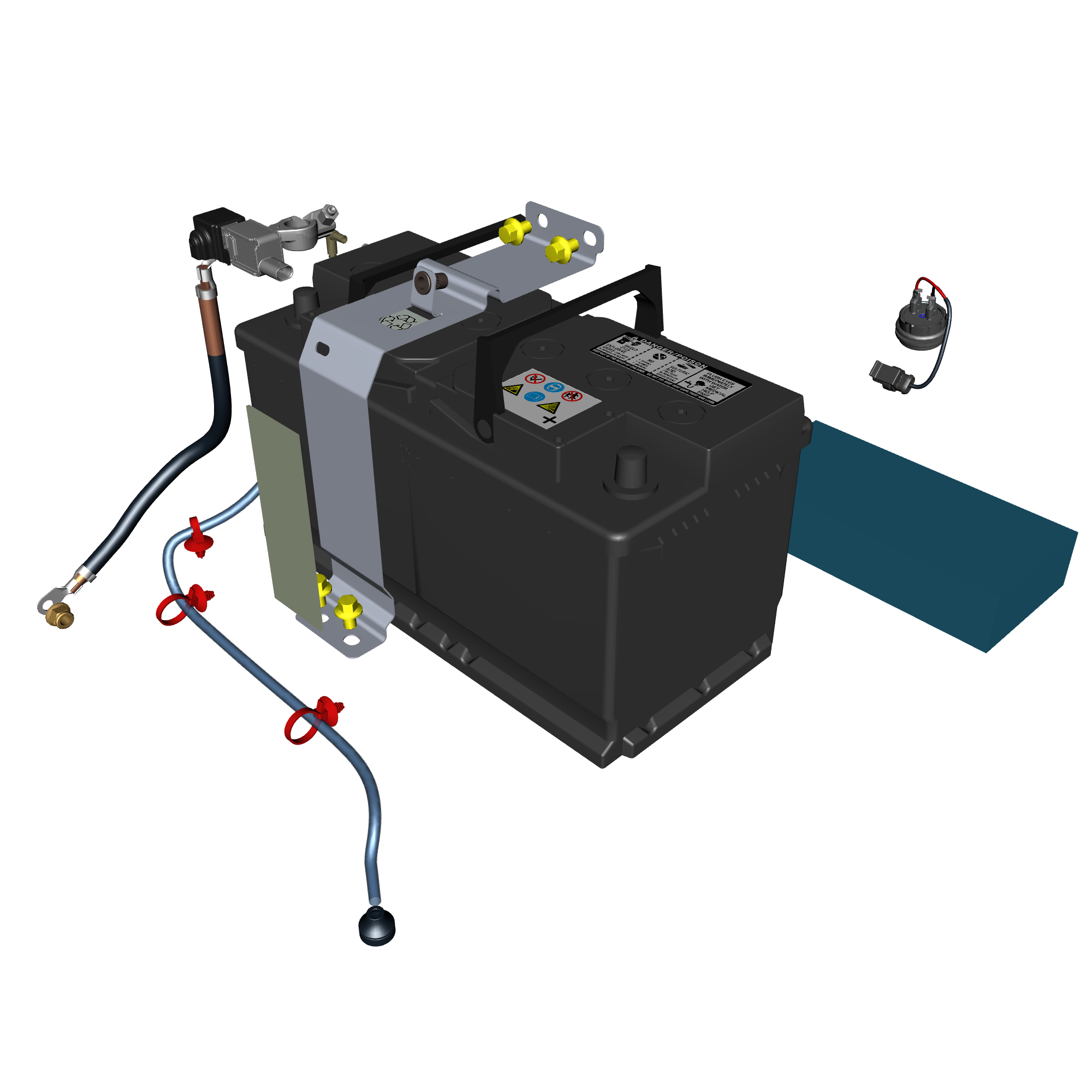 car:VANTAGE SP,item_no:,quantity:4,reference:VANTAGE_SP_PartsCatalogue-140100-10 Service Battery