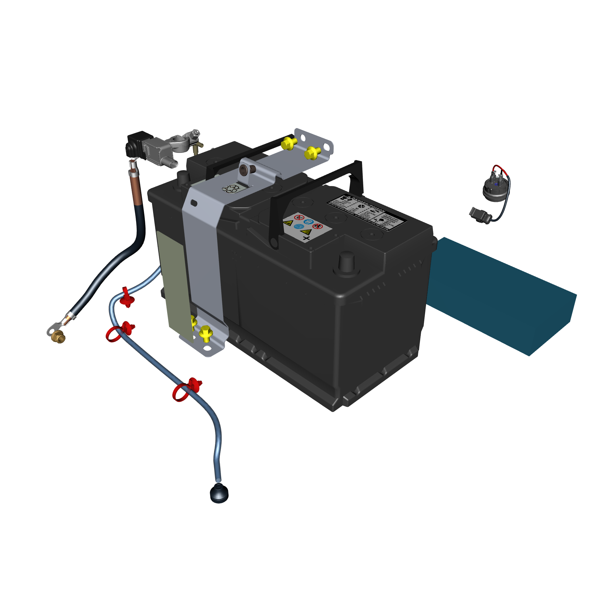 car:DBR22,item_no:,quantity:4,reference:DBR22_PartsCatalogue-140100-10 Service Battery