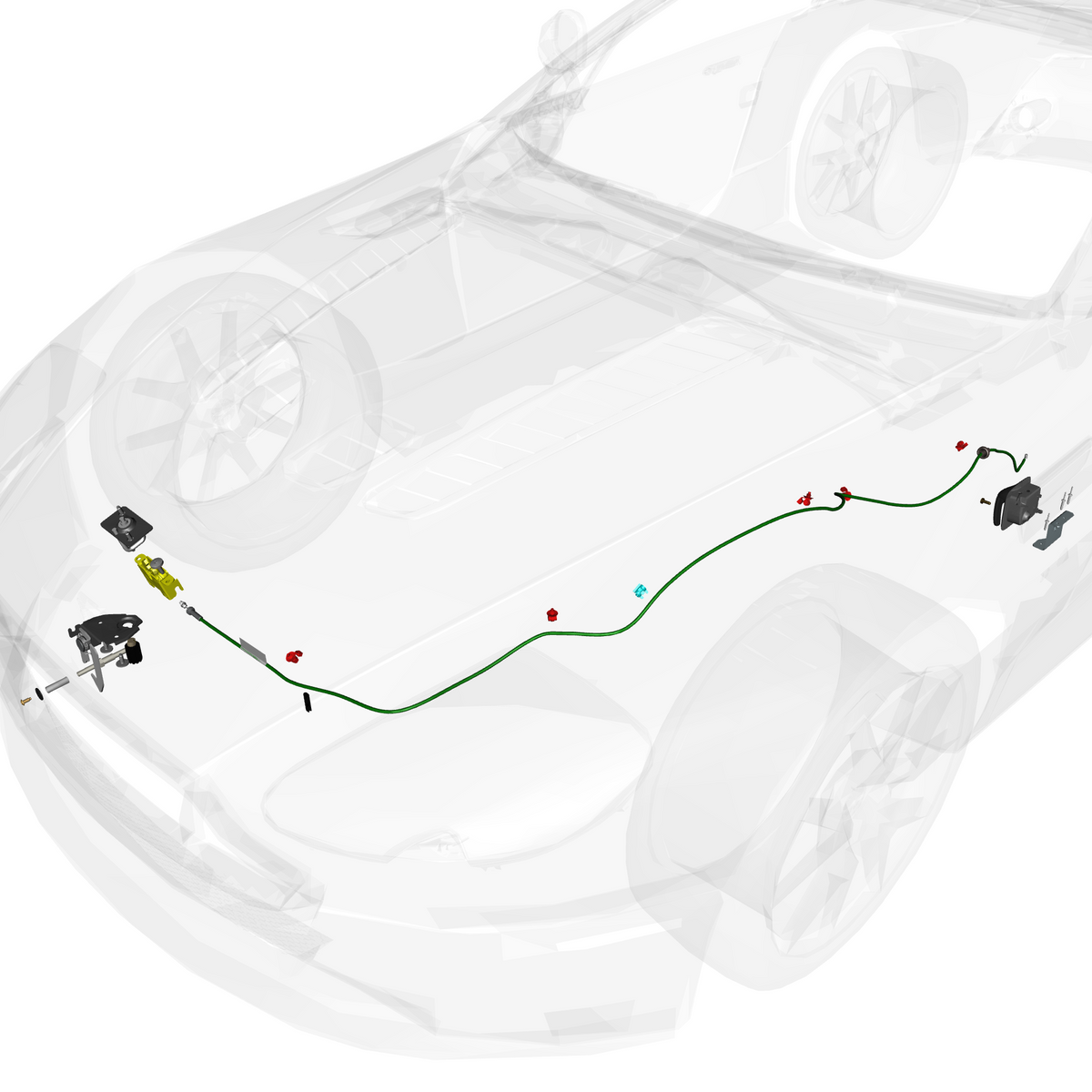 car: VANTAGE V12S,item_no: nan,quantity: 1,reference: VANTAGE_V12S_PartsCatalogue-011403-01 Bonnet Latch System