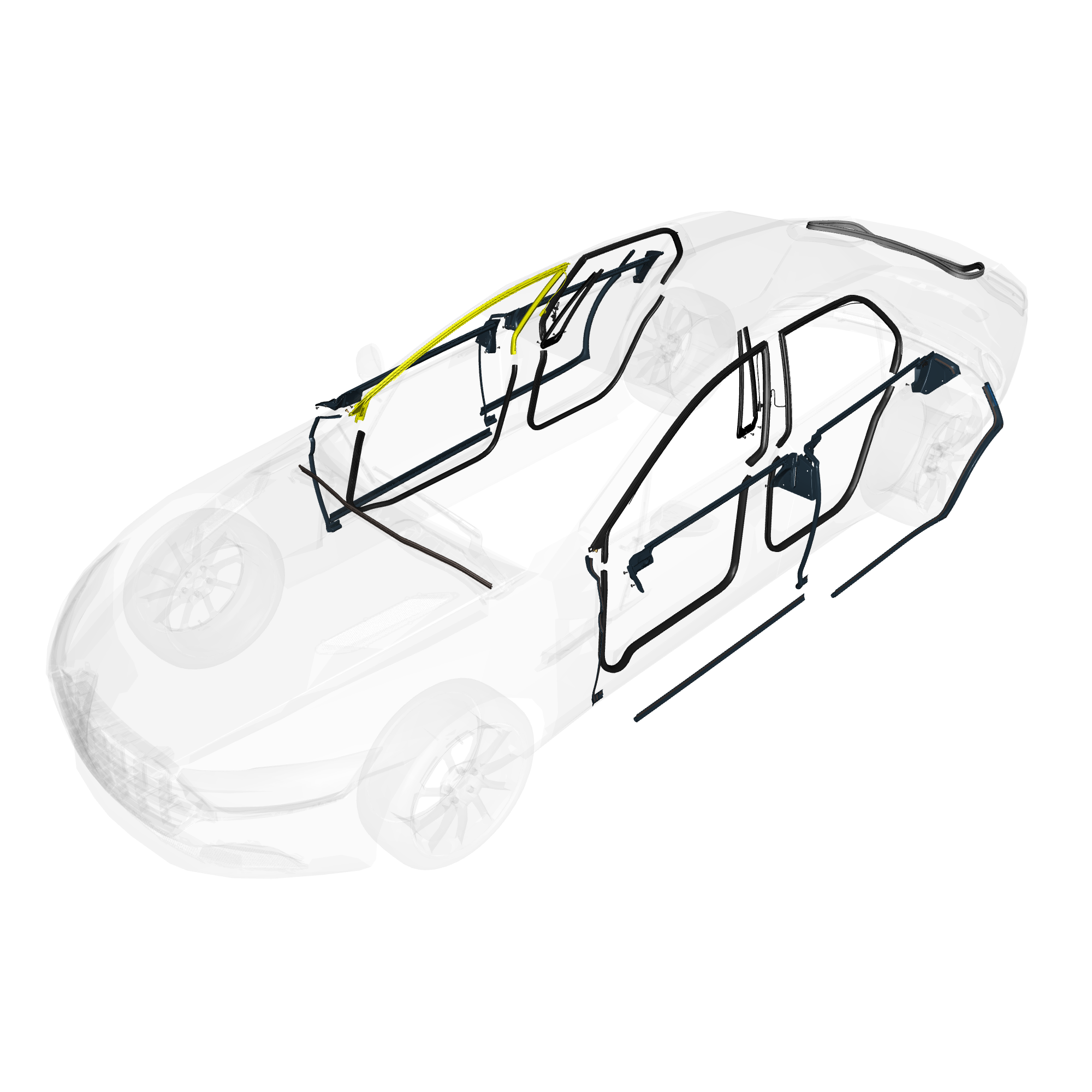 car: TARAF,item_no: nan,quantity: 1,reference: TARAF_PartsCatalogue-010701-01 Dynamic Weatherstrips