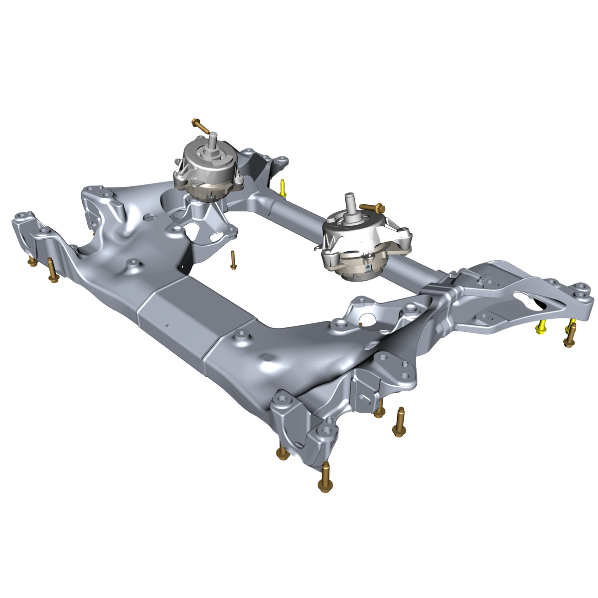 car: DBS ZAGATO,item_no: nan,quantity: 4,reference: DBS_ZAGATO_PartsCatalogue-020104-10 Front Subframe
