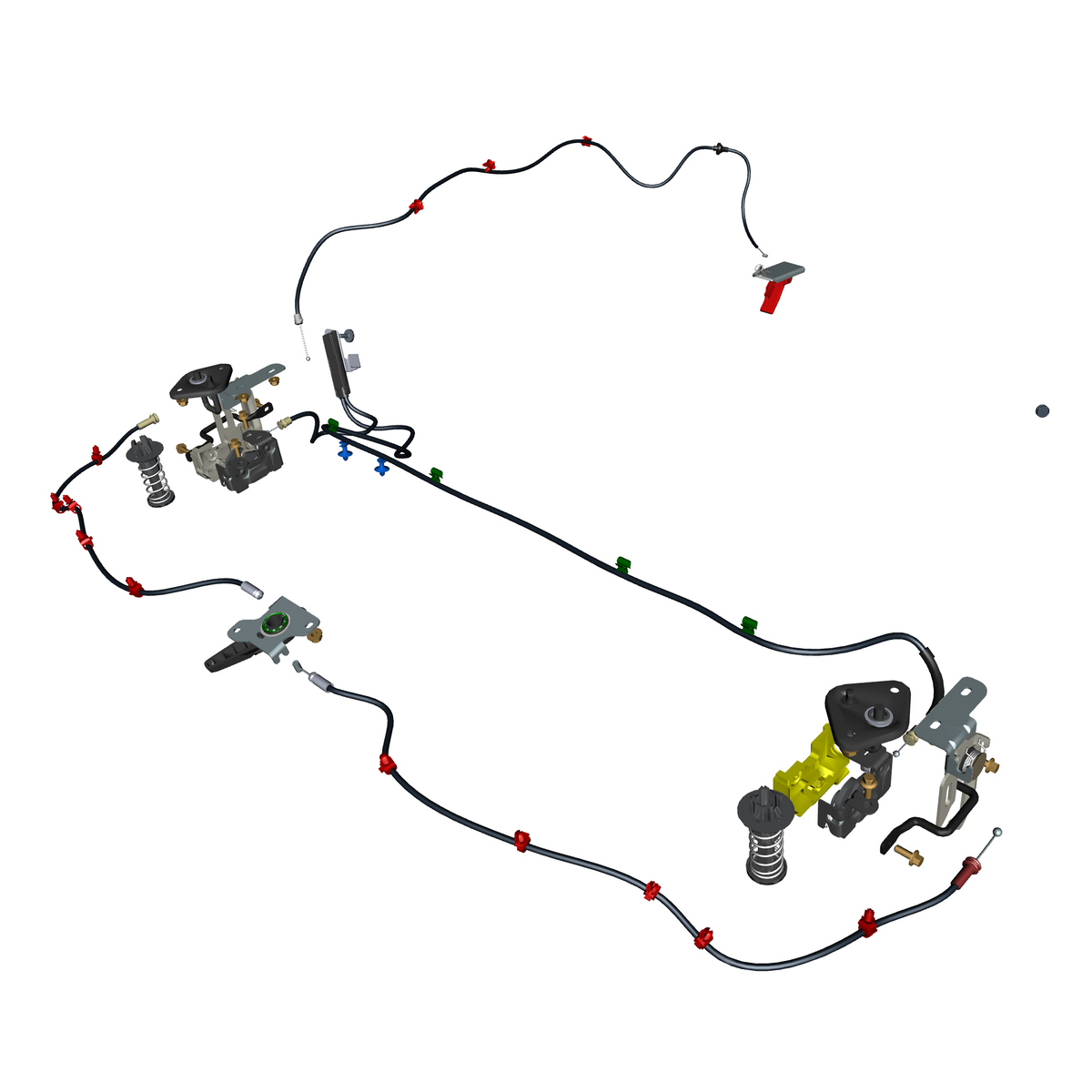 car: VANQUISH,item_no: nan,quantity: 1.0,reference: VANQUISH_25_PartsCatalogue-011403 Bonnet Latch System