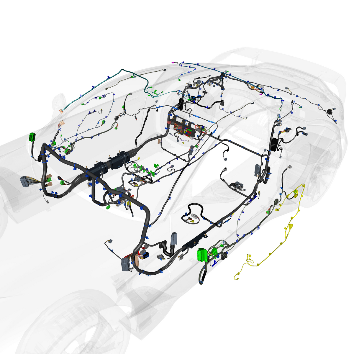 car:vantage,item_no:,quantity:1,reference:vantage_19_partscatalogue-180103-10 body wiring assembly