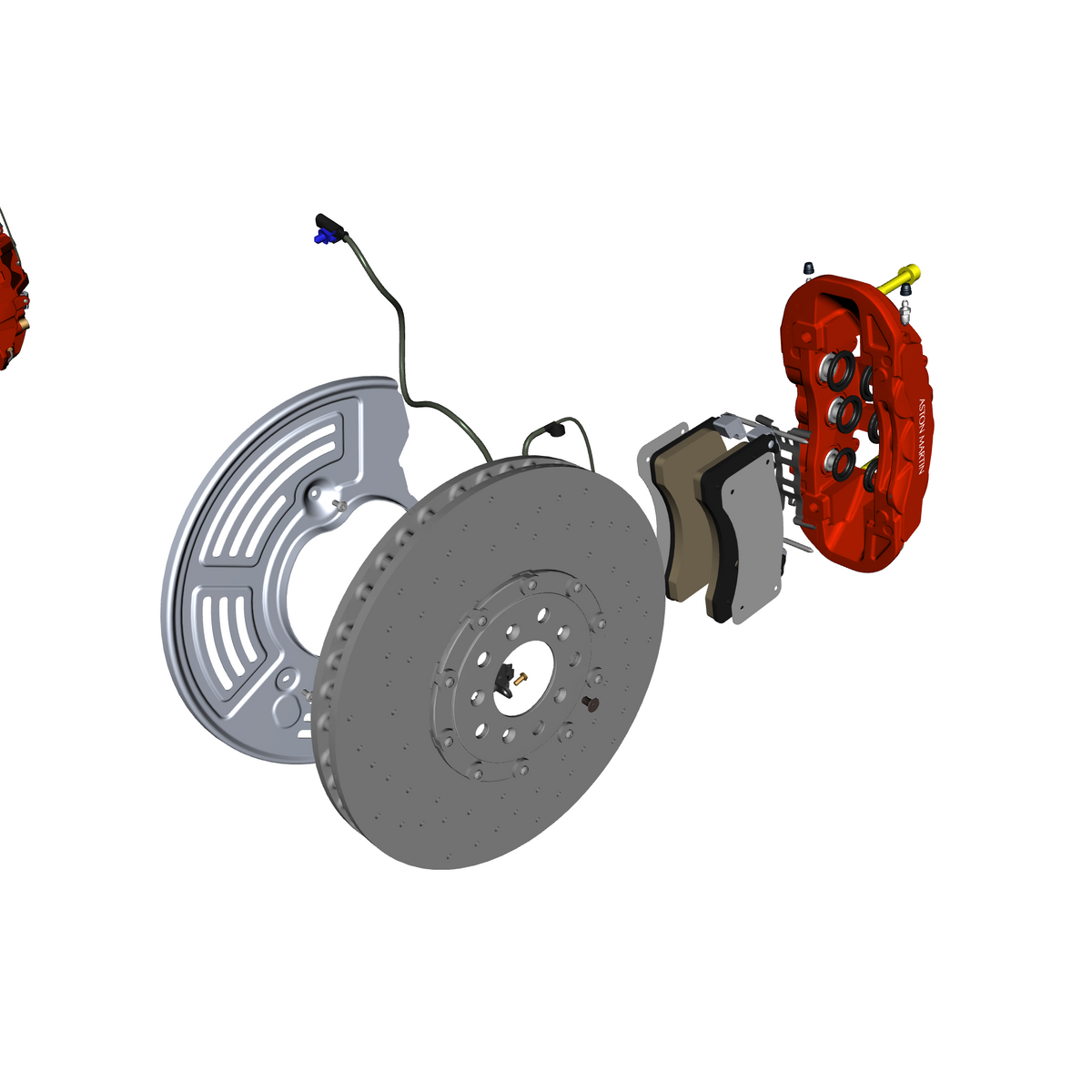 car: VANTAGE,item_no: nan,quantity: 2,reference: VANTAGE_25_PartsCatalogue-060300-10 Front CCB Brakes