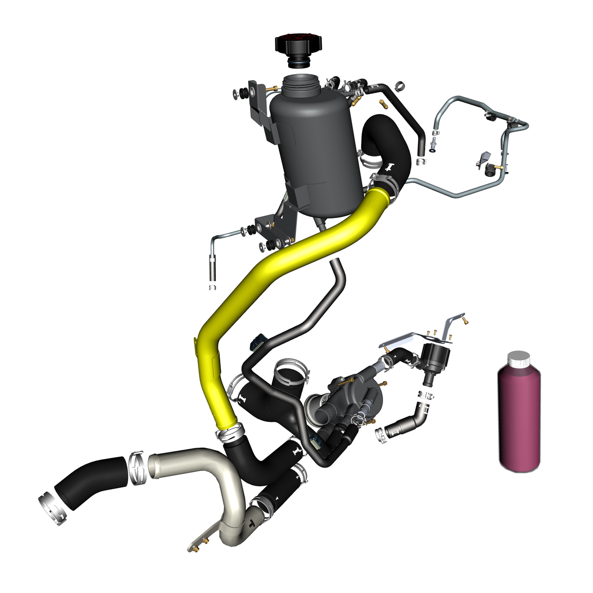 car: VALKYRIE,item_no: nan,quantity: 1,reference: VALKYRIE_PartsCatalogue-030304-00 Reservoir and Hoses