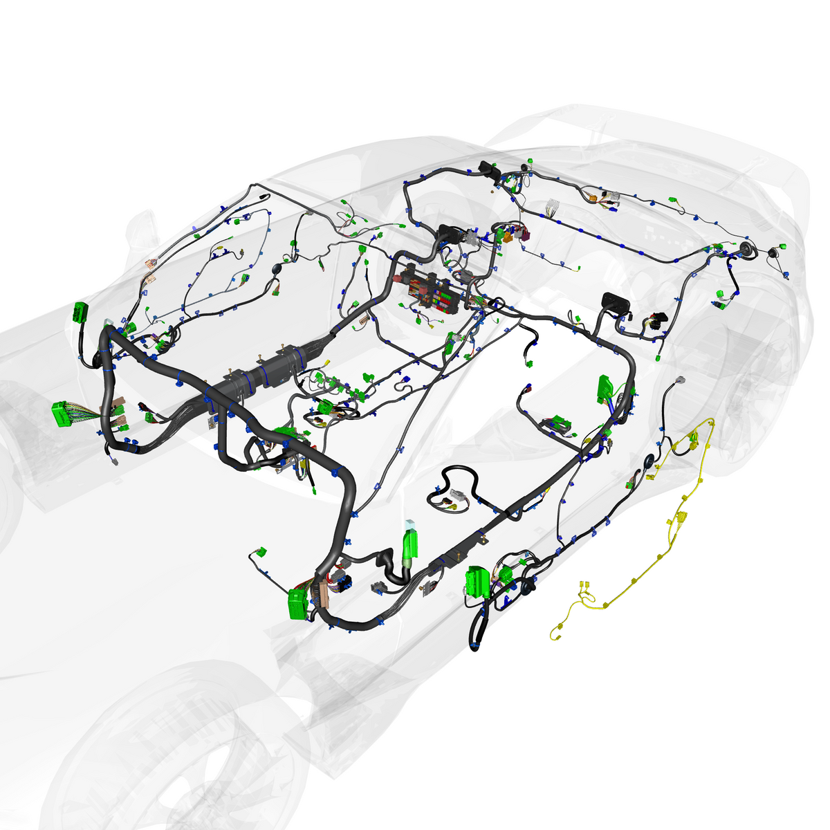 car:vantage,item_no:,quantity:1,reference:vantage_19_partscatalogue-180103-10 body wiring assembly