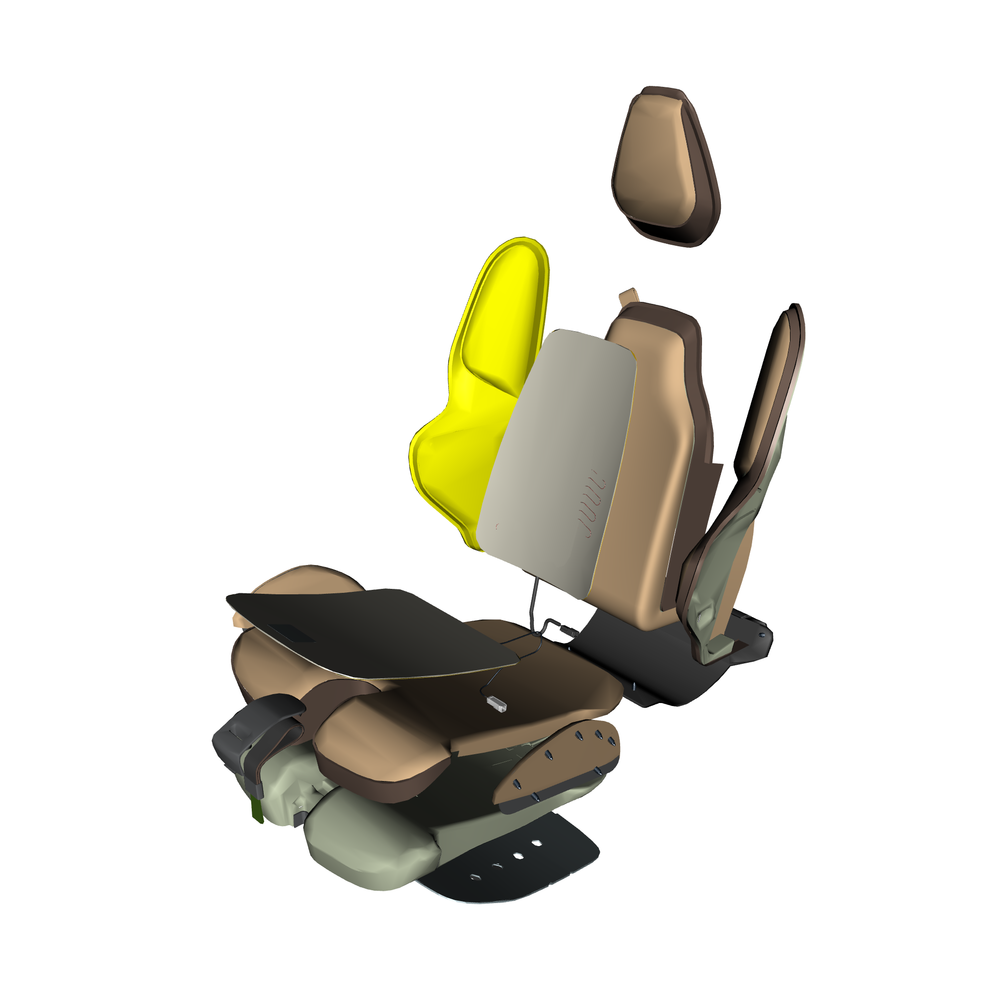 car: DBR22,item_no: nan,quantity: 1,reference: DBR22_PartsCatalogue-011001-10 Seat Trim