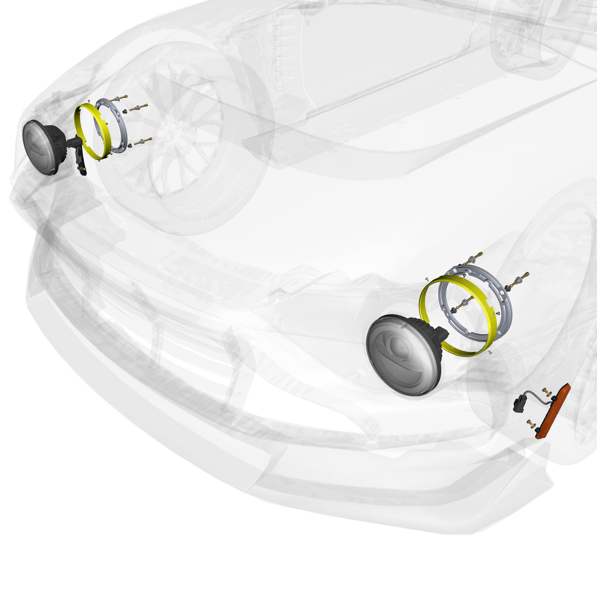 car: VALOUR,item_no: nan,quantity: 2,reference: VALOUR_PartsCatalogue-170100 Front Lighting