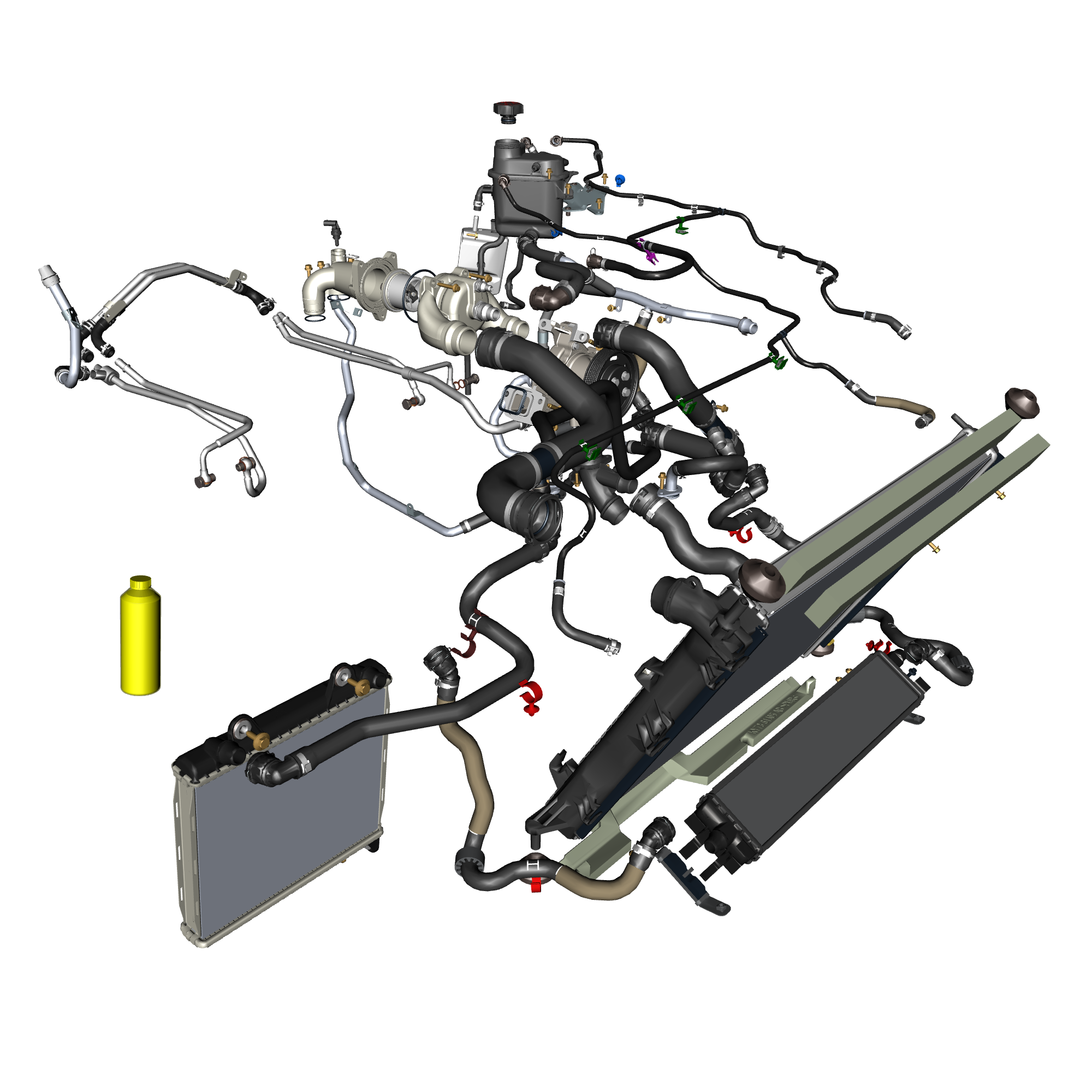 car: VANQUISH,item_no: nan,quantity: A/R,reference: VANQUISH_25_PartsCatalogue-030304-10 High Temperature System