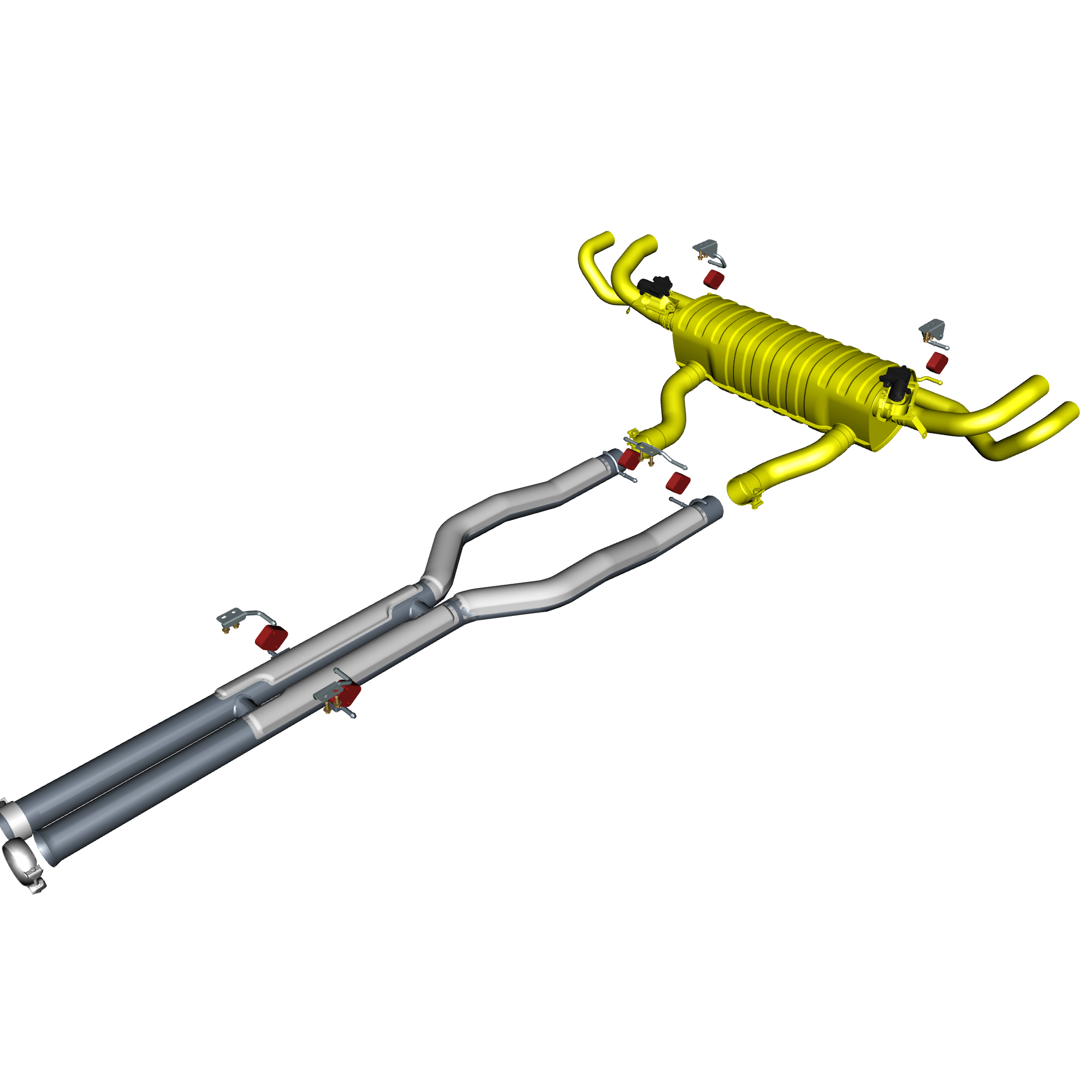 car: DBX,item_no: nan,quantity: 1,reference: DBX_PartsCatalogue-540201 Quad Exhaust System V8-707