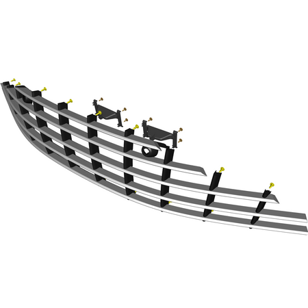 car:VANTAGE,item_no:,quantity:18,reference:VANTAGE_19_PartsCatalogue-010801-20 Radiator Grille - Vaned