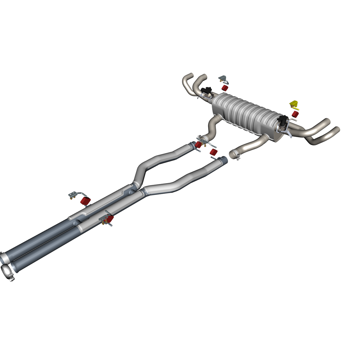 car: DBX,item_no: nan,quantity: 1,reference: DBX_PartsCatalogue-540201 Quad Exhaust System V8-707