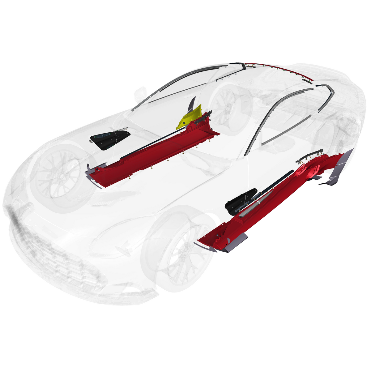 car: VANQUISH,item_no: nan,quantity: 1.0,reference: VANQUISH_25_PartsCatalogue-010805 Body & Side Trim