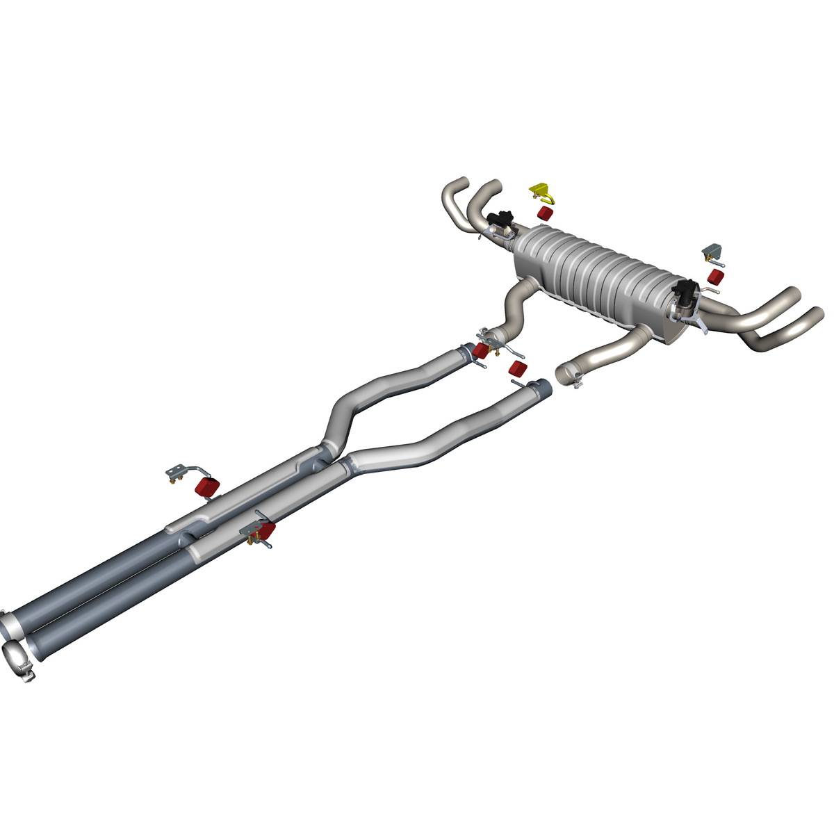 car: DBX,item_no: nan,quantity: 1,reference: DBX_PartsCatalogue-540201 Quad Exhaust System V8-707