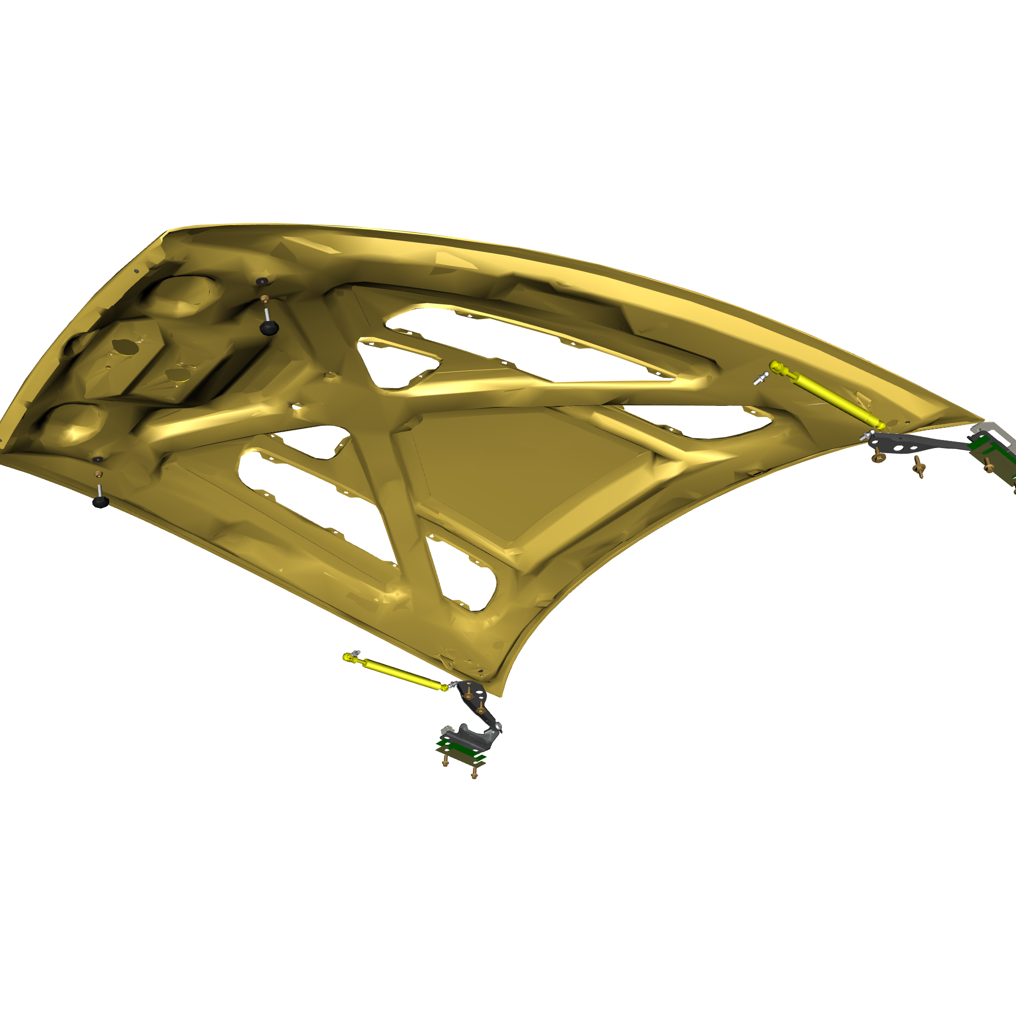 car:vantage v12s,item_no:,quantity:2,reference:vantage_v12s_partscatalogue-010205-b1 bonnet assembly - s