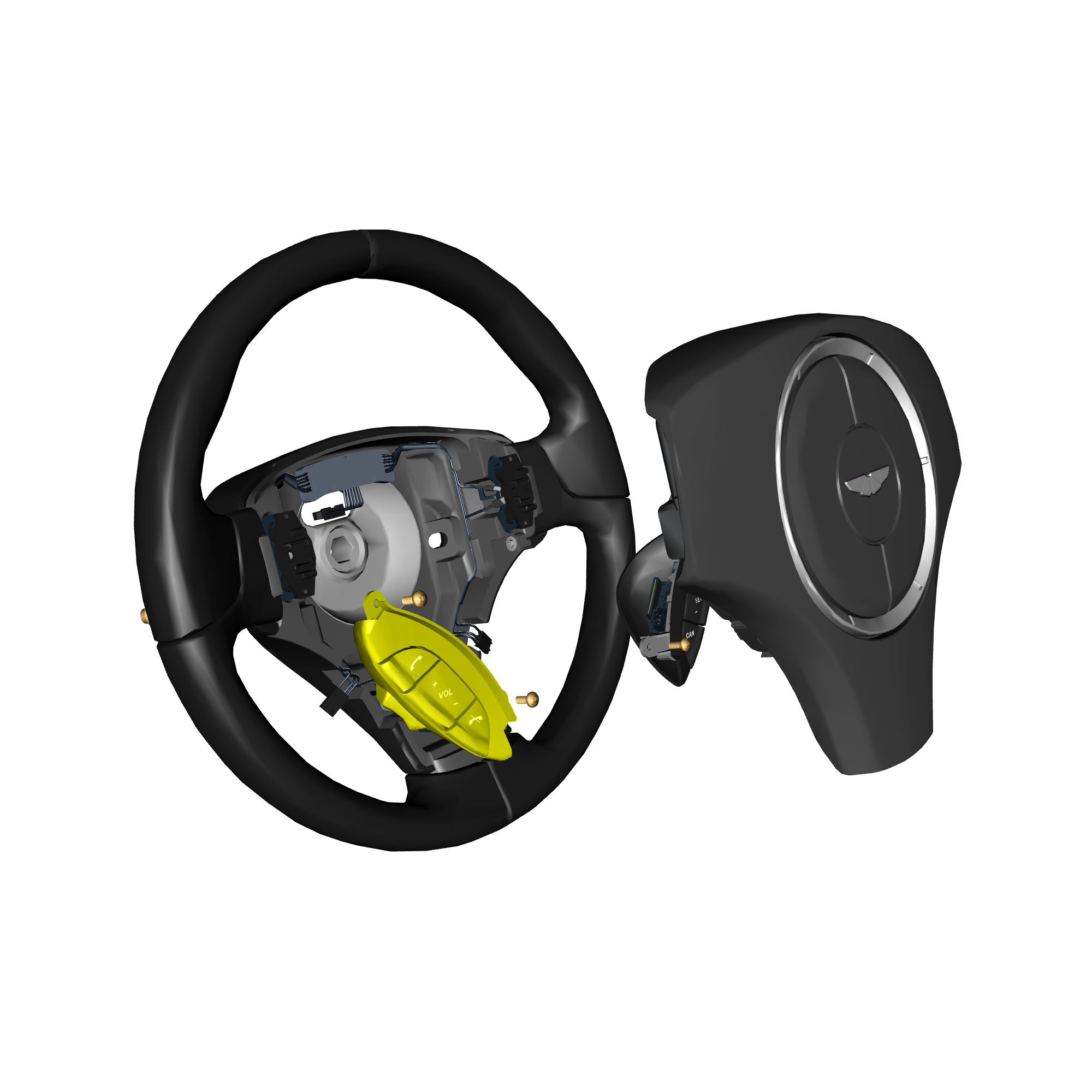 car:vantage v12s,item_no:,quantity:1.0,reference:vantage_v12s_partscatalogue-110600-01 steering wheel