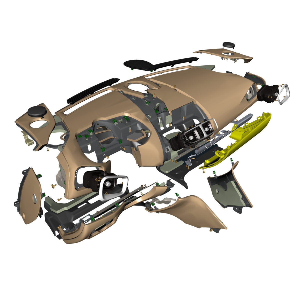 car:DB11,item_no:,quantity:1.0,reference:DB11_PartsCatalogue-011202-10 Instrument Panel Assembly