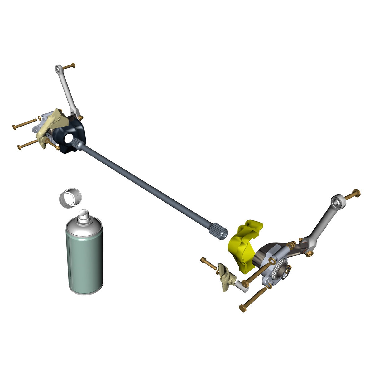 car: VALKYRIE,item_no: nan,quantity: 1,reference: VALKYRIE_PartsCatalogue-040104-10 Front Stabiliser