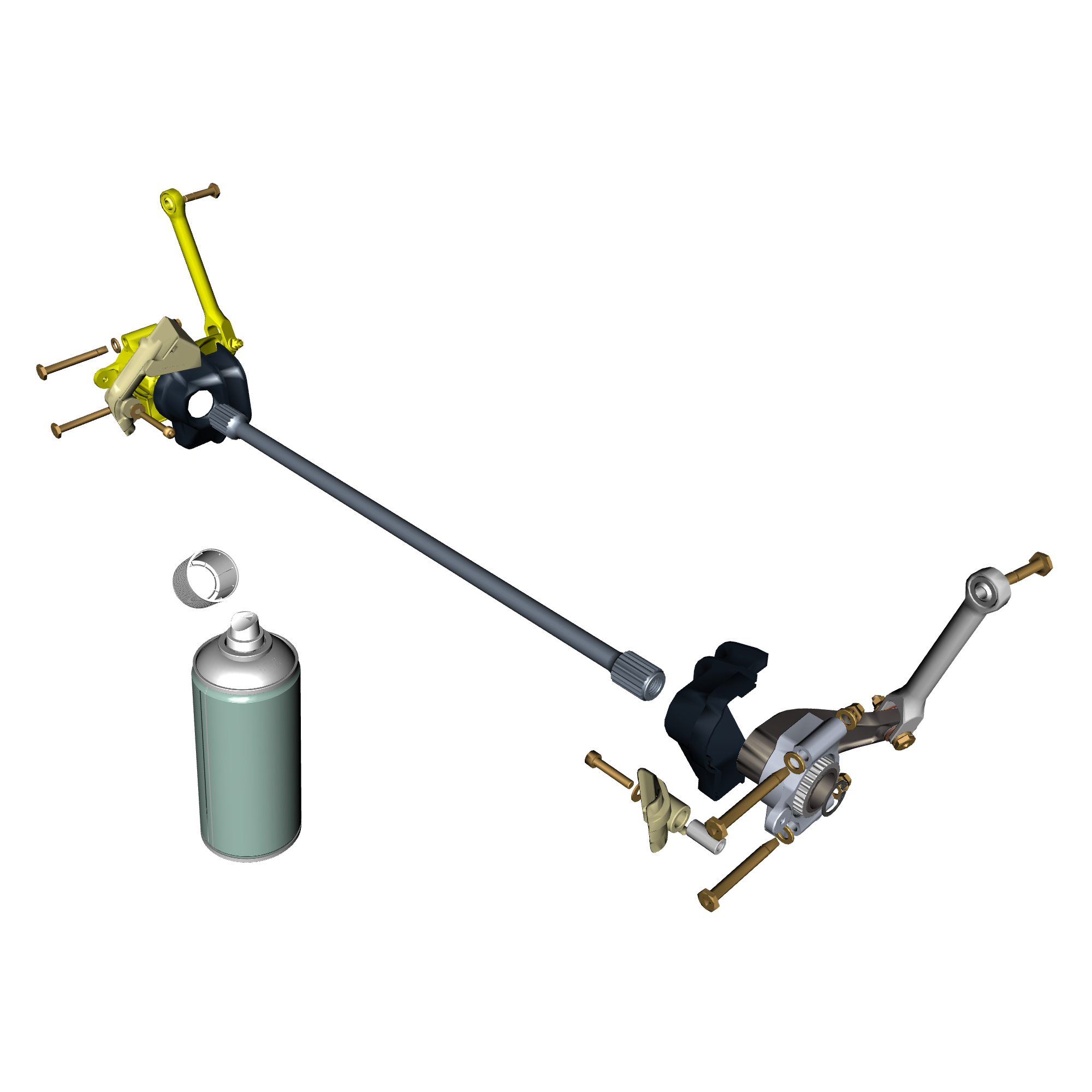 car: VALKYRIE,item_no: nan,quantity: 1,reference: VALKYRIE_PartsCatalogue-040104-10 Front Stabiliser