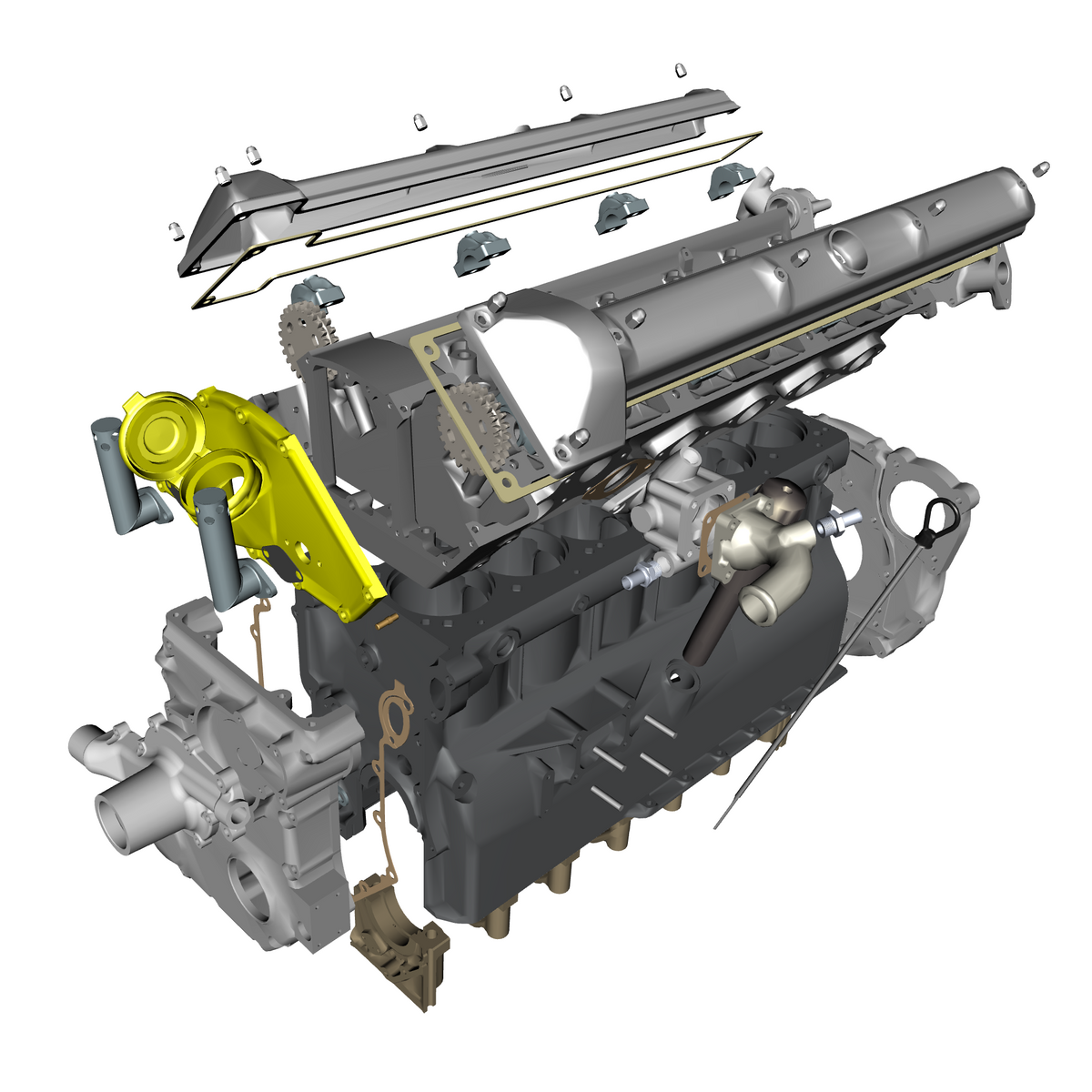 car: DB4 GTZ,item_no: nan,quantity: 1,reference: DB4GTZ_PartsCatalogue-032103-10 Engine Structure