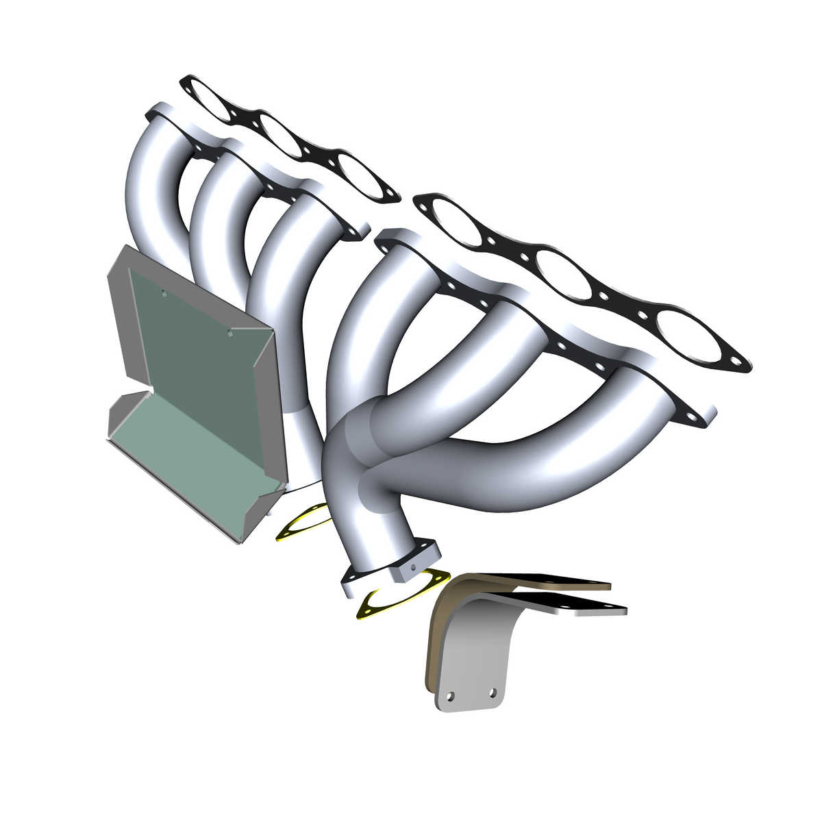 car: DB4 GTZ,item_no: nan,quantity: 2,reference: DB4GTZ_PartsCatalogue-090502-10 Exhaust Manifolds