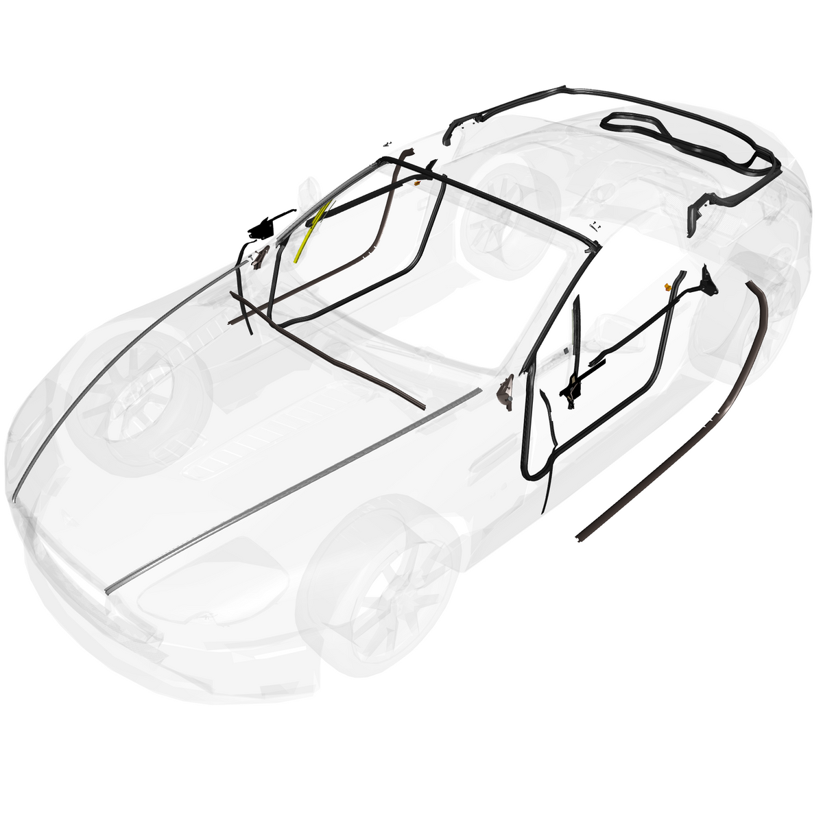 car:VANTAGE V12S,item_no:,quantity:1,reference:VANTAGE_V12S_PartsCatalogue-010702-B2 Dynamic Weatherstrips