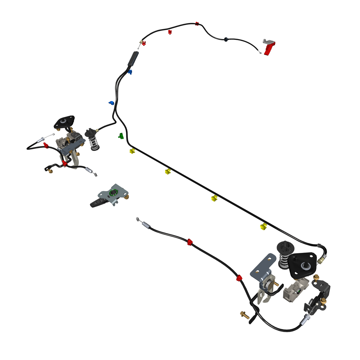 car:DBX,item_no:,quantity:4,reference:DBX_PartsCatalogue-310904 Bonnet Latch System