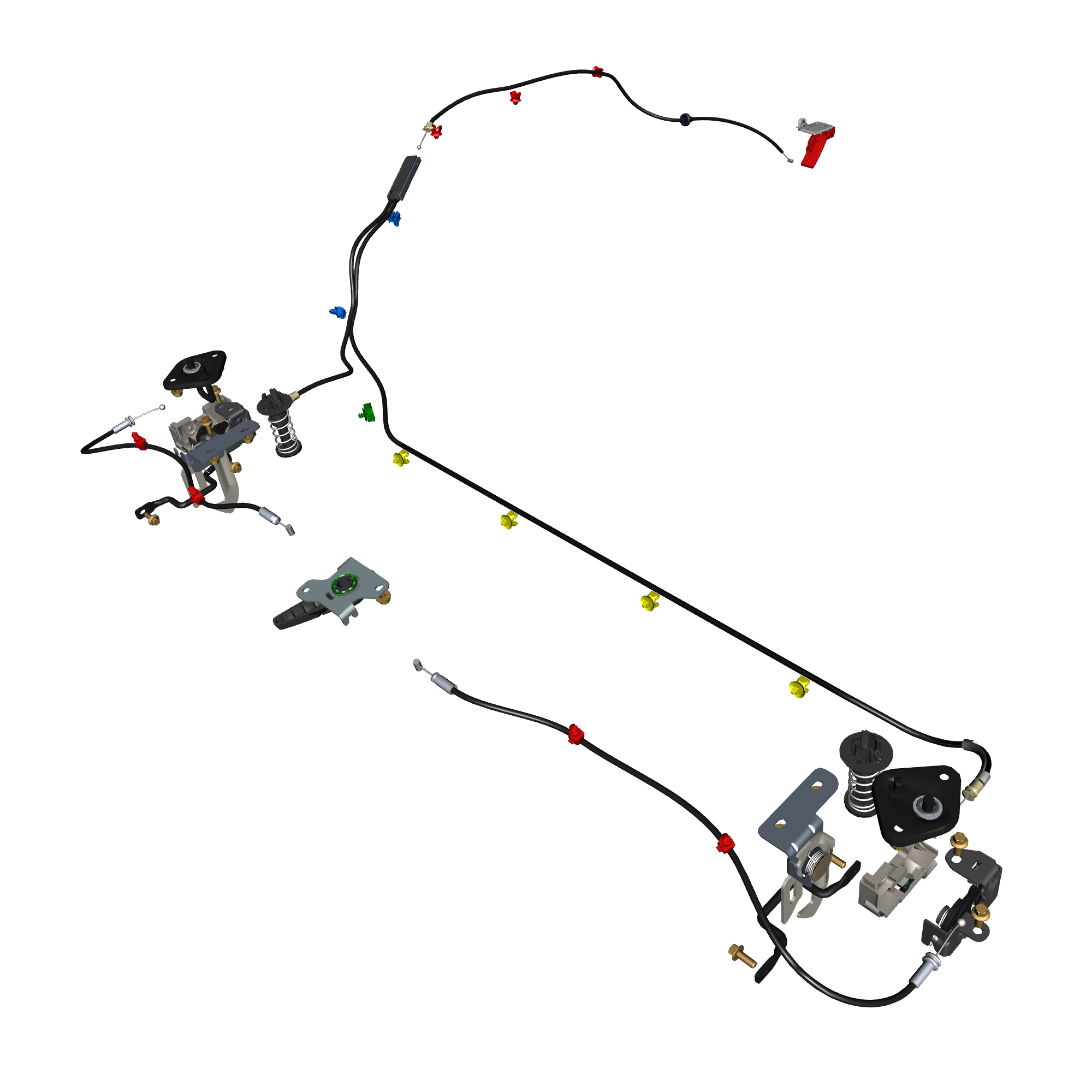 car:DBX,item_no:,quantity:4,reference:DBX_PartsCatalogue-310904 Bonnet Latch System