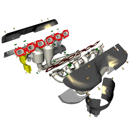 car: VANTAGE V12S,item_no: nan,quantity: 1,reference: VANTAGE_V12S_PartsCatalogue-030101-01 Exhaust Manifolds