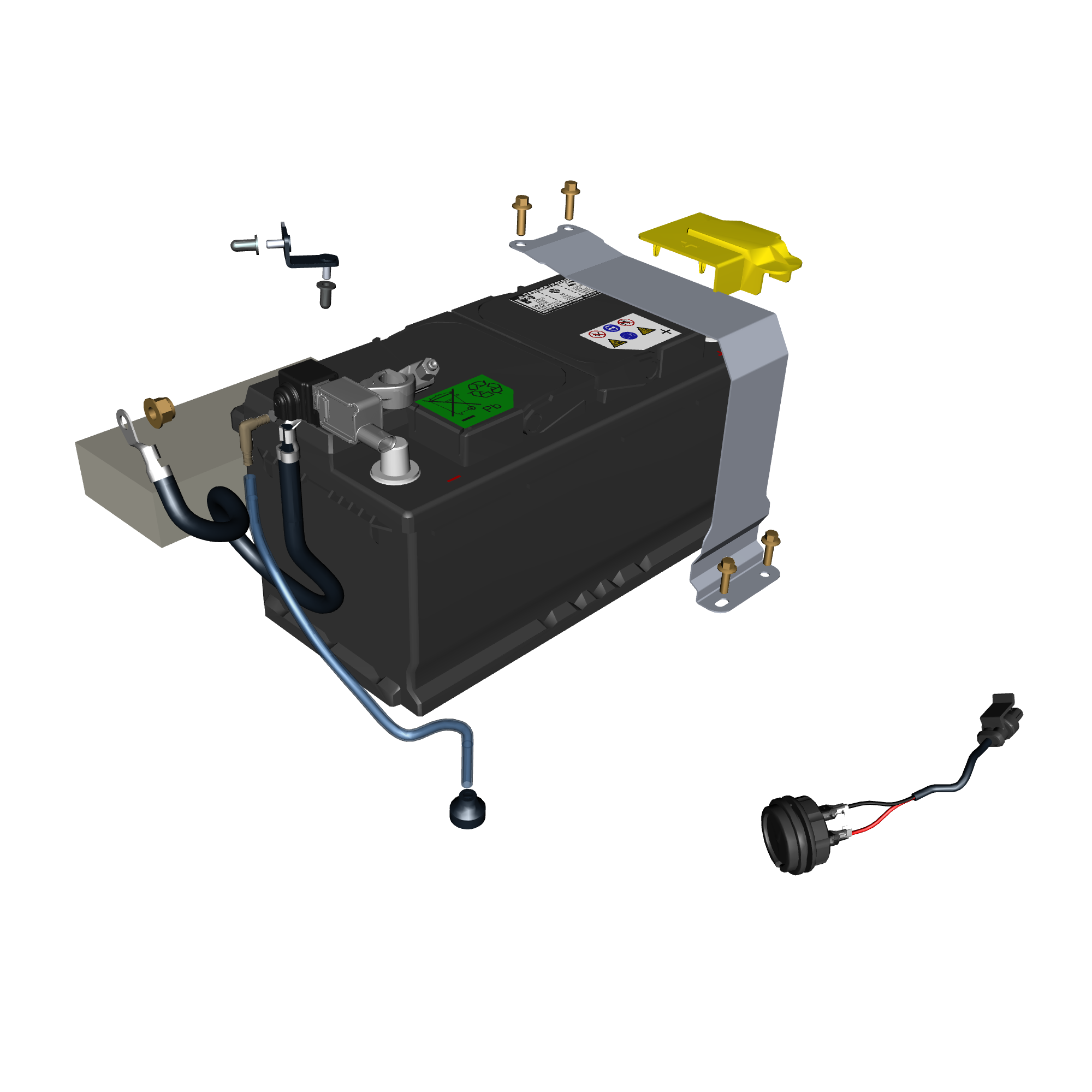 car: DBS,item_no: nan,quantity: 1,reference: DBS_19_PartsCatalogue-140100-10 Battery