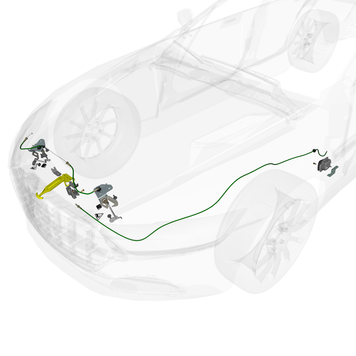 car: TARAF,item_no: nan,quantity: 1,reference: TARAF_PartsCatalogue-011405-01 Bonnet Latch System