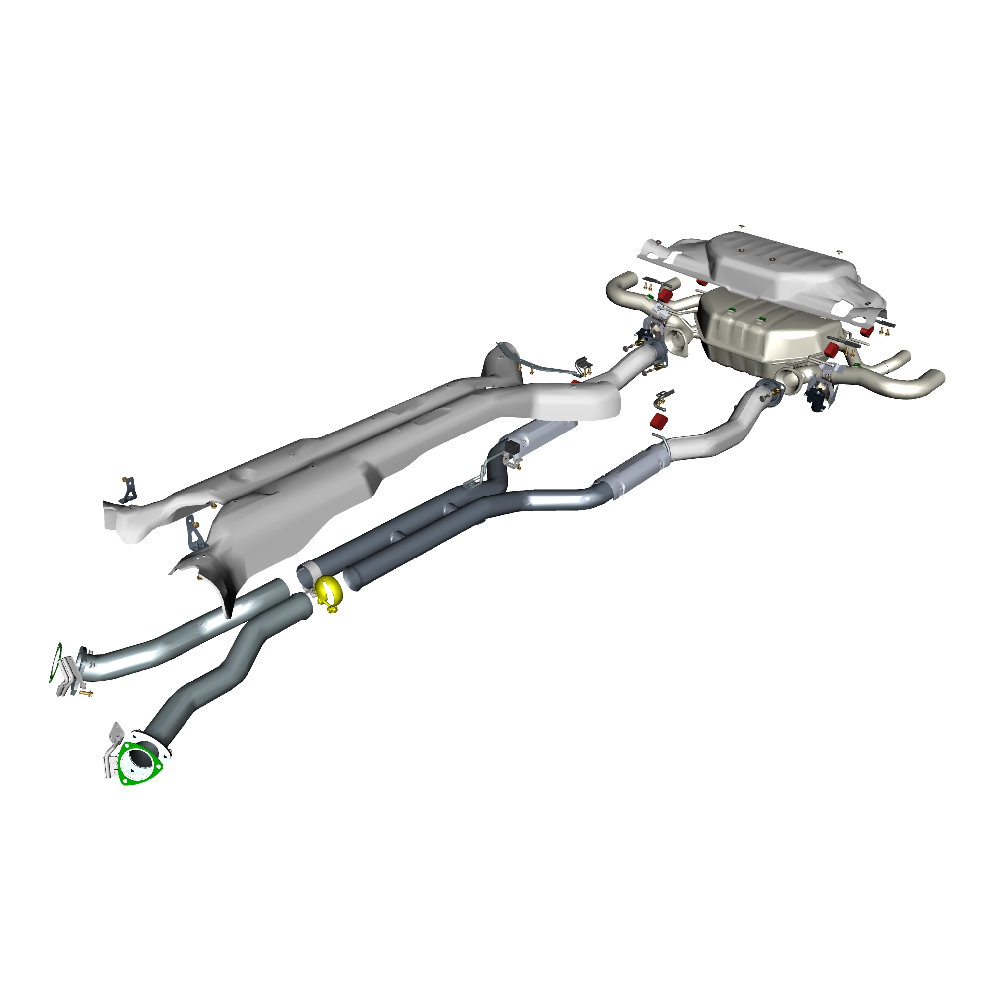 car: VANQUISH,item_no: nan,quantity: 1,reference: VANQUISH_25_PartsCatalogue-090300-10 Exhaust Pipes & Shields