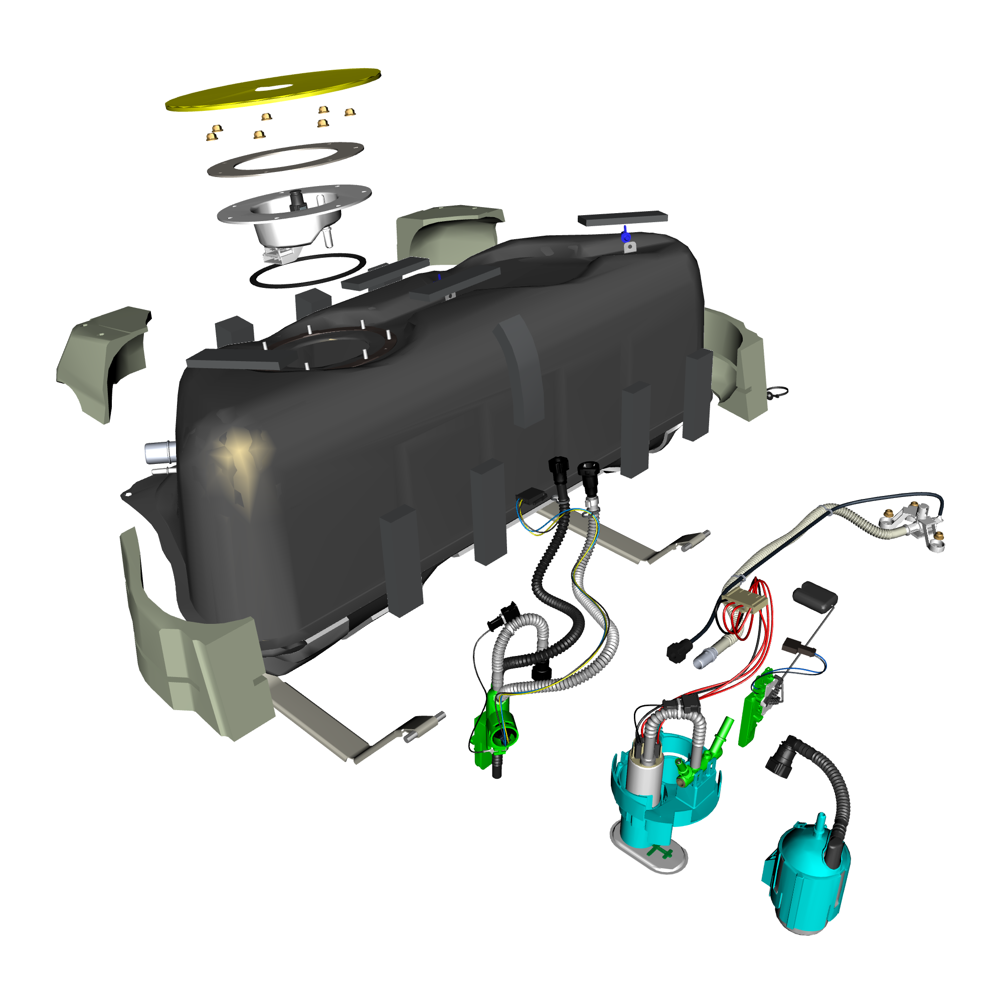car:vanquish,item_no:,quantity:1,reference:vanquish_25_partscatalogue-100101 fuel tank assembly