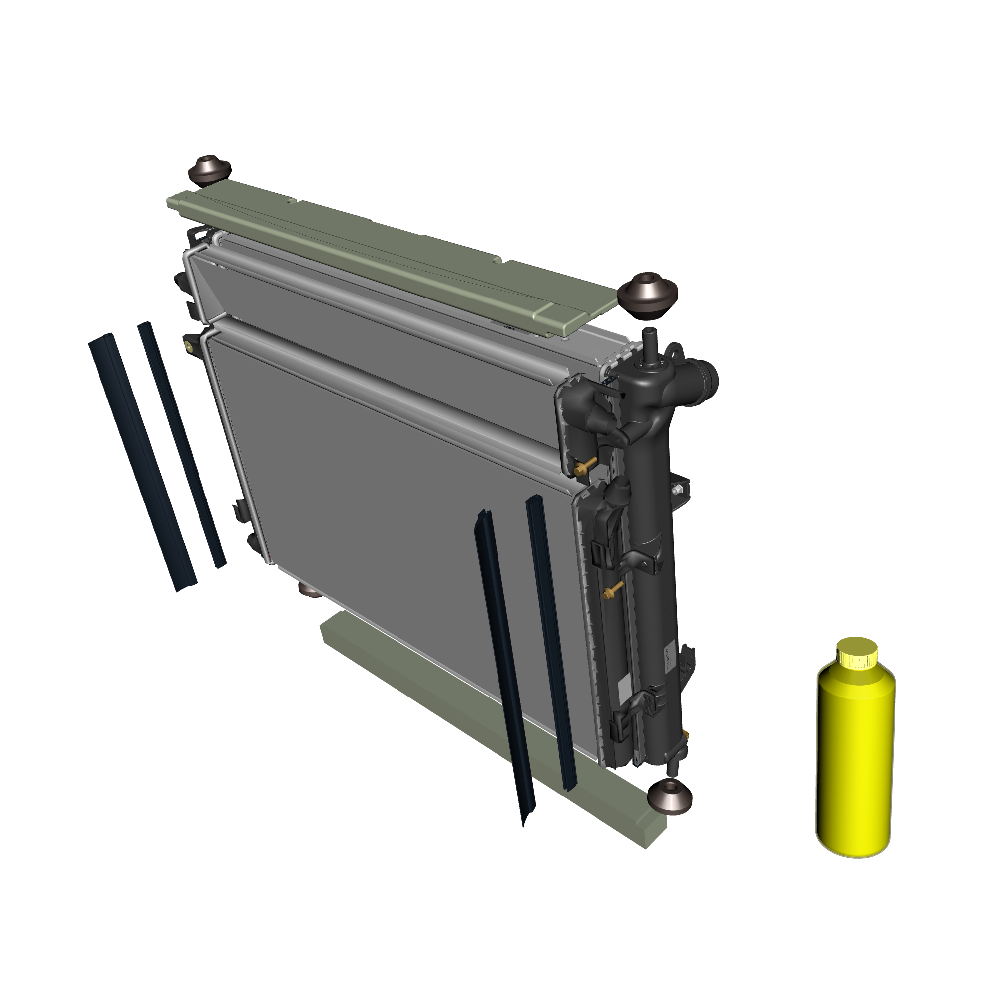 car: DBX,item_no: nan,quantity: A/R,reference: DBX_PartsCatalogue-530201-10 Central Radiator Pack