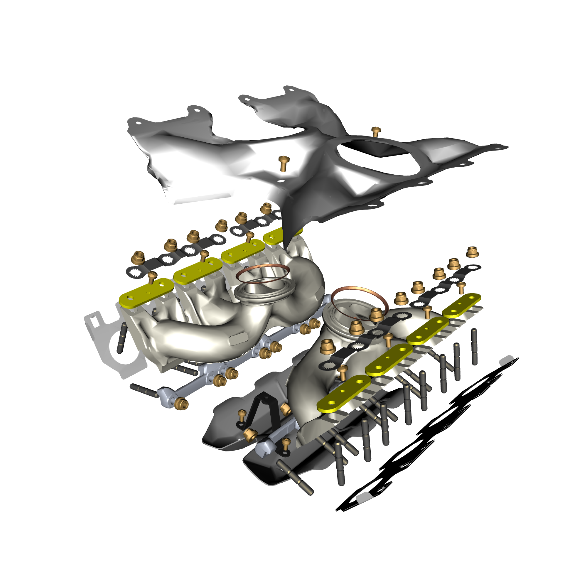 car: DB12,item_no: nan,quantity: 8,reference: DB12_24_PartsCatalogue-032112-10 Exhaust Manifold