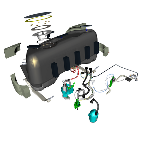 car:vantage,item_no:,quantity:1,reference:vantage_19_partscatalogue-100101-10 fuel tank assembly